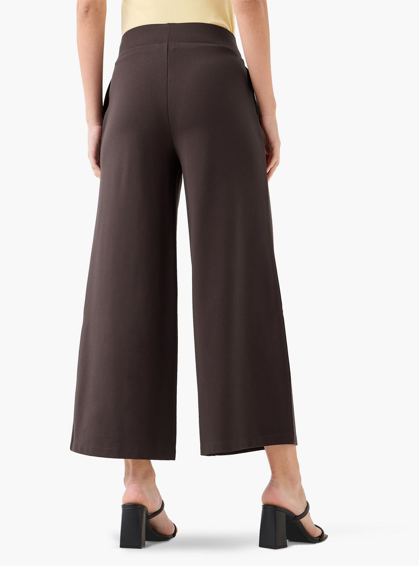 بنطلون واسع الساقين بخصر مرن-women-clothing-bottoms-trousers-image-1