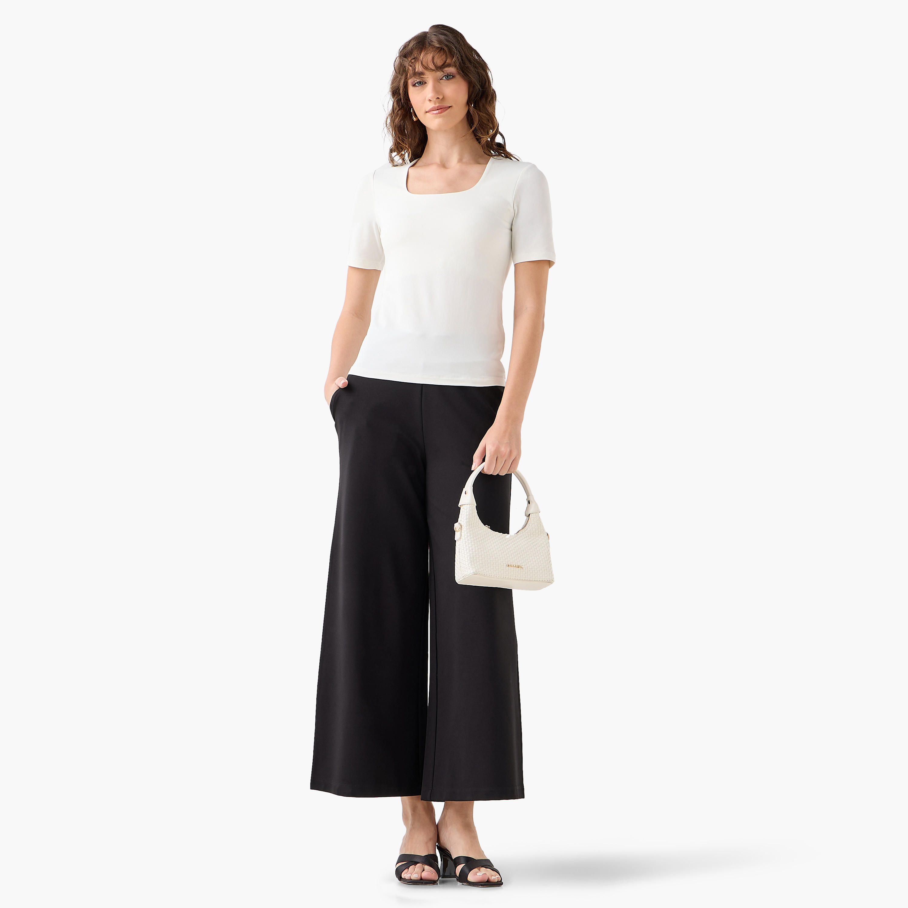 Flexi Waist Wide Leg Pants-women-clothing-bottoms-trousers-image-3
