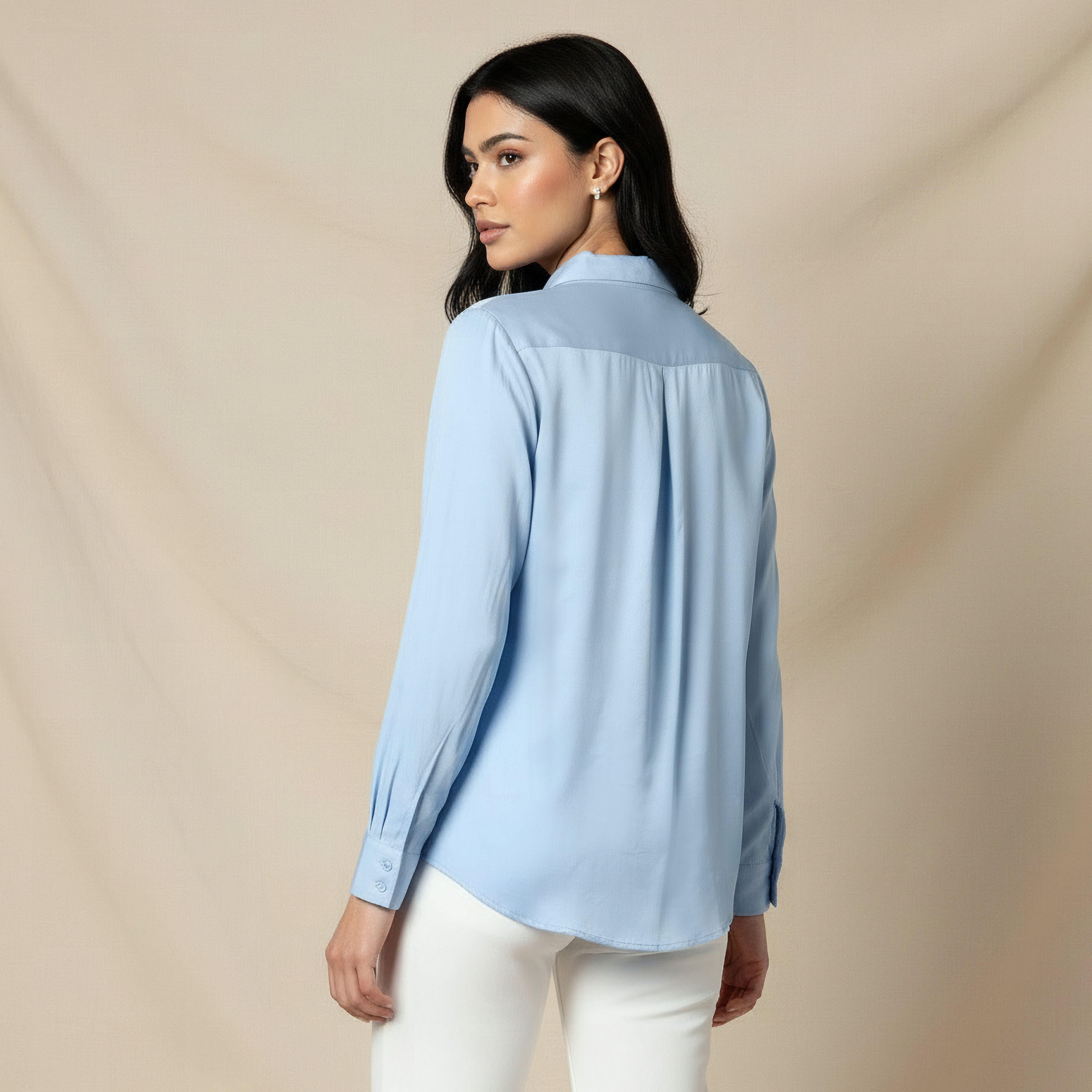 Viscose Shirt with Long Sleeves-women-clothing-shirtsandblouses-shirts-image-5