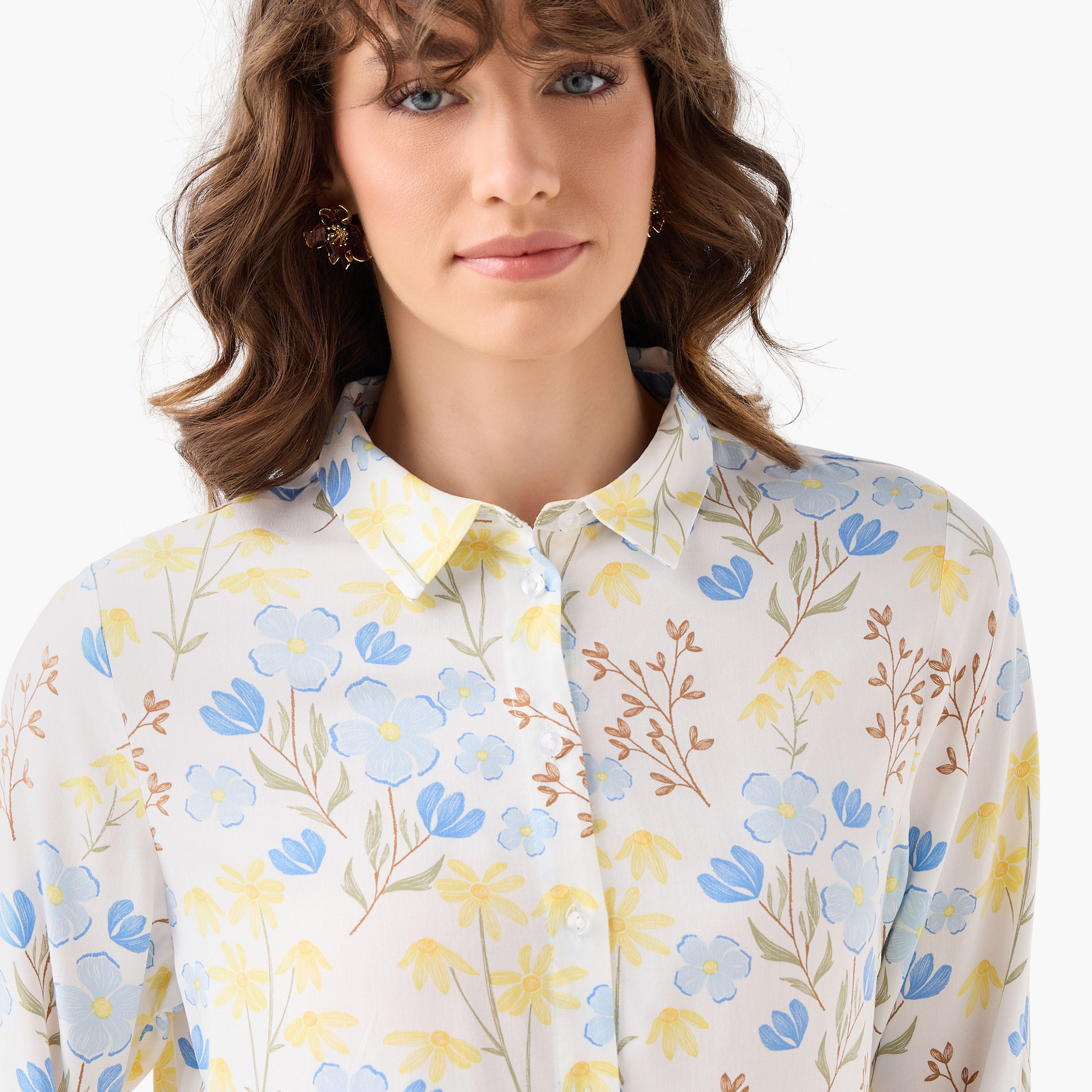 Viscose Shirt with Floral Print-women-clothing-shirtsandblouses-shirts-image-6