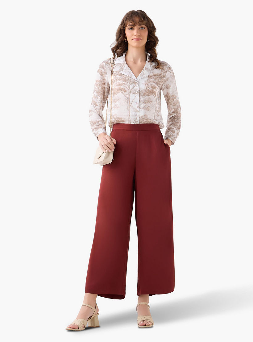 Semi-Elastic Waist Viscose Palazzos-women-clothing-bottoms-trousers-image-2