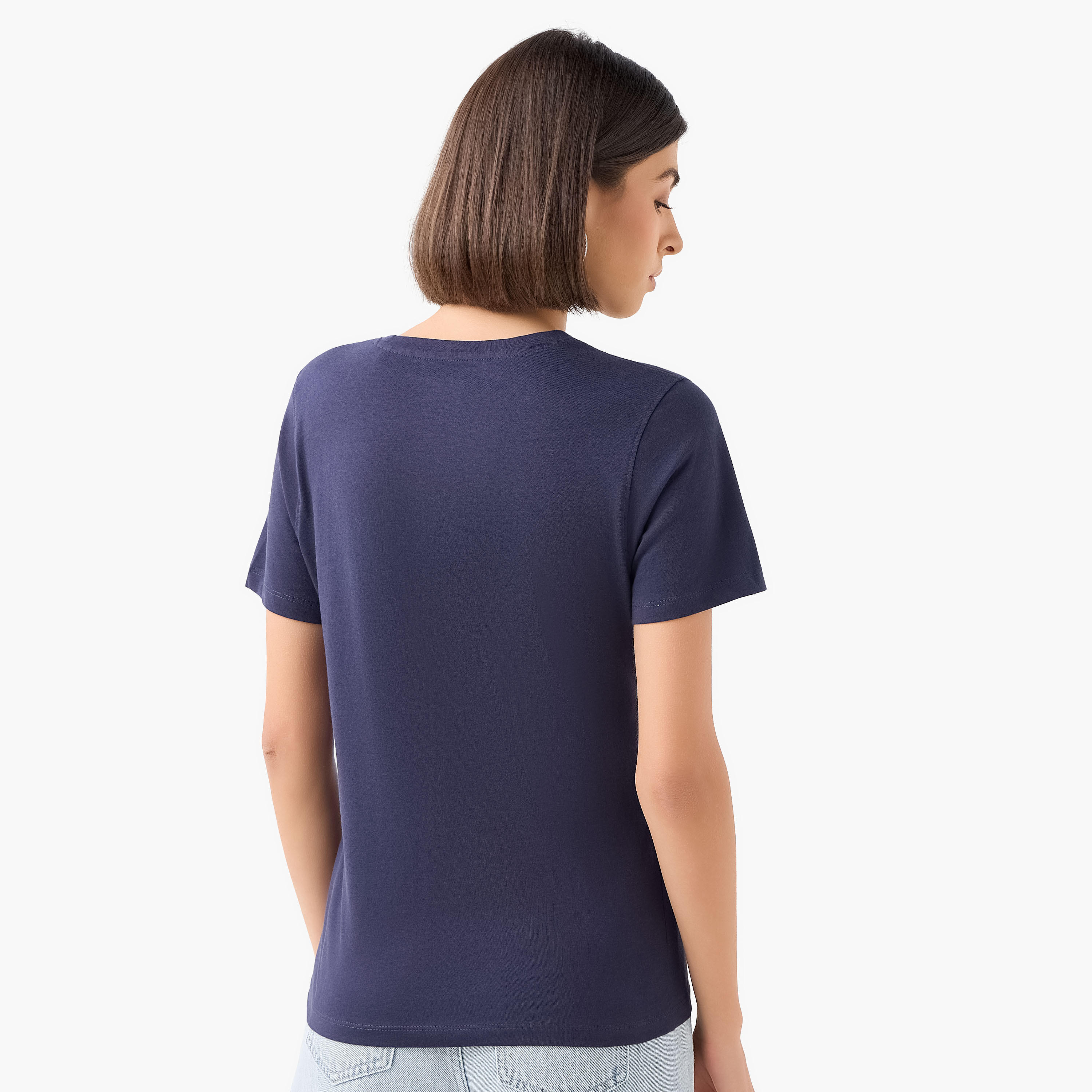 تيشيرت قطن بقصّة عادية وطبعات-women-clothing-tshirts-image-3