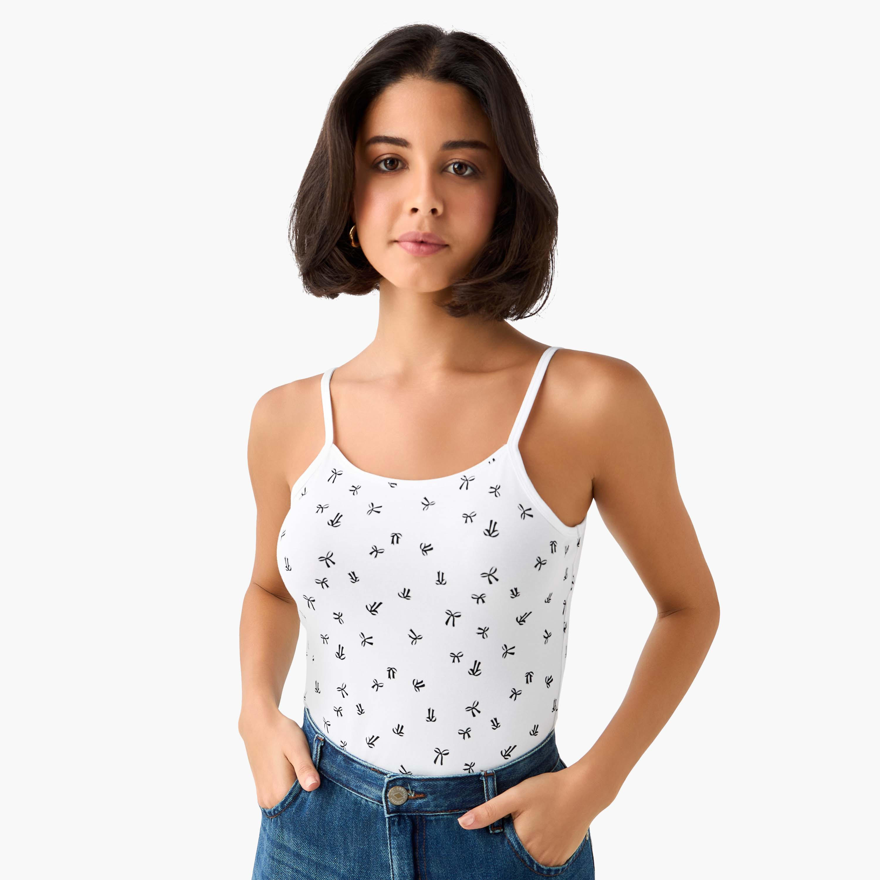 بلوزة تانك بحمالات رفيعة-women-clothing-tshirts-image-3