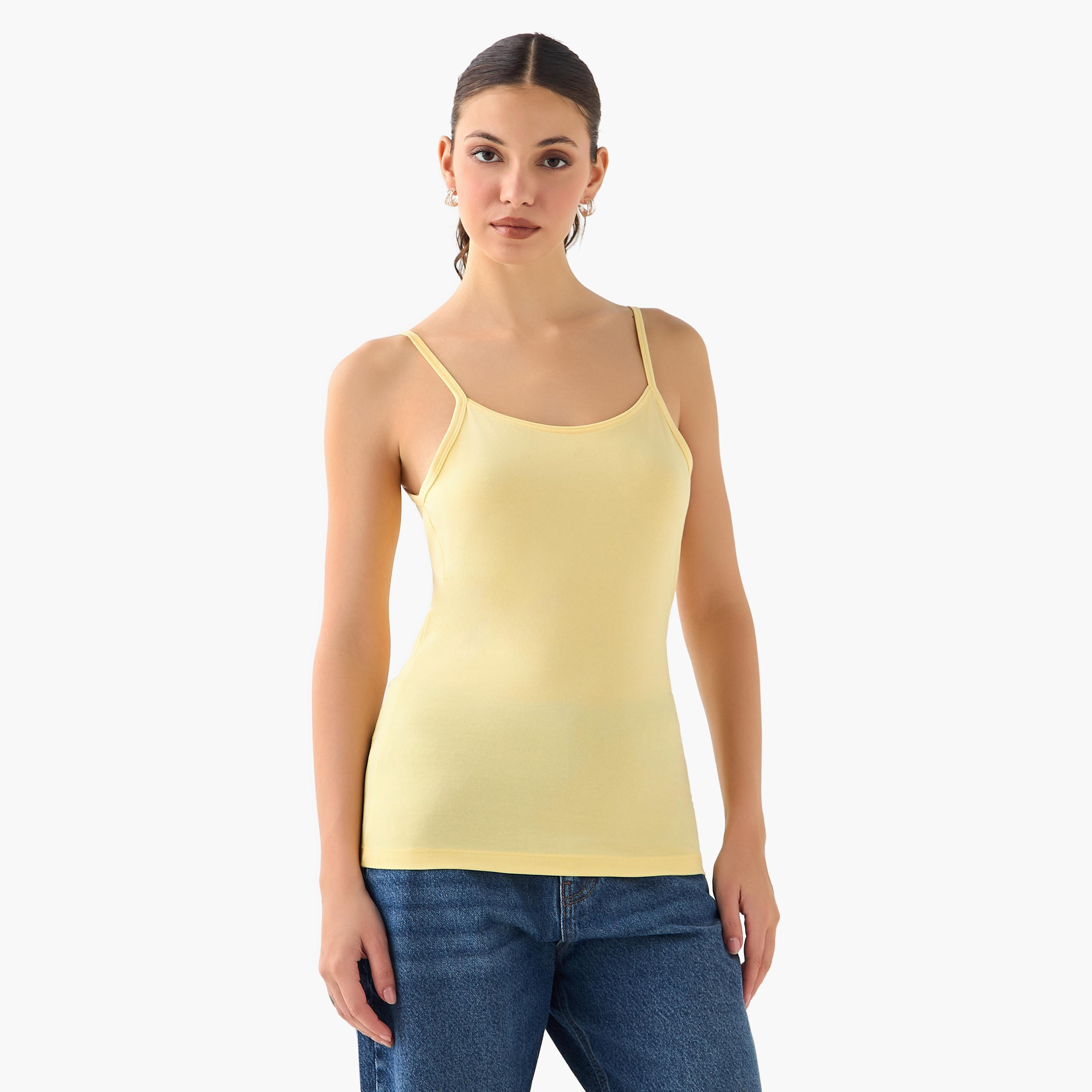 Tank Top with Spaghetti Straps-women-clothing-tshirts-image-2