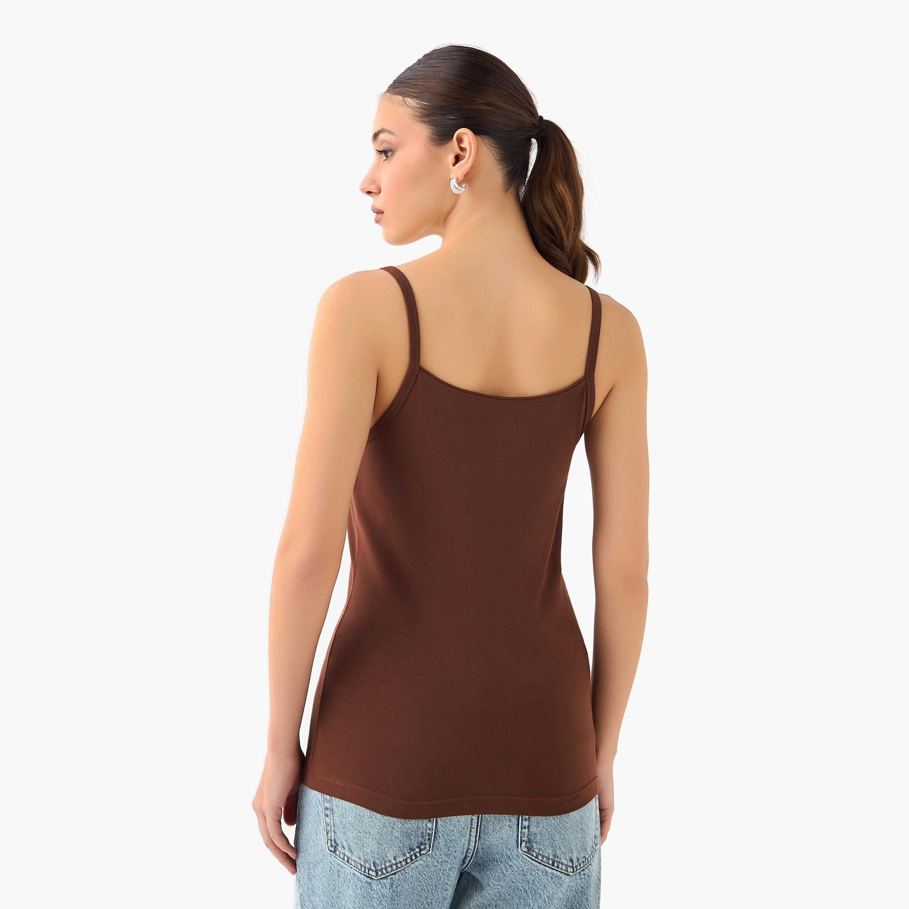 بلوزة تانك بحمالات رفيعة-women-clothing-tshirts-image-3