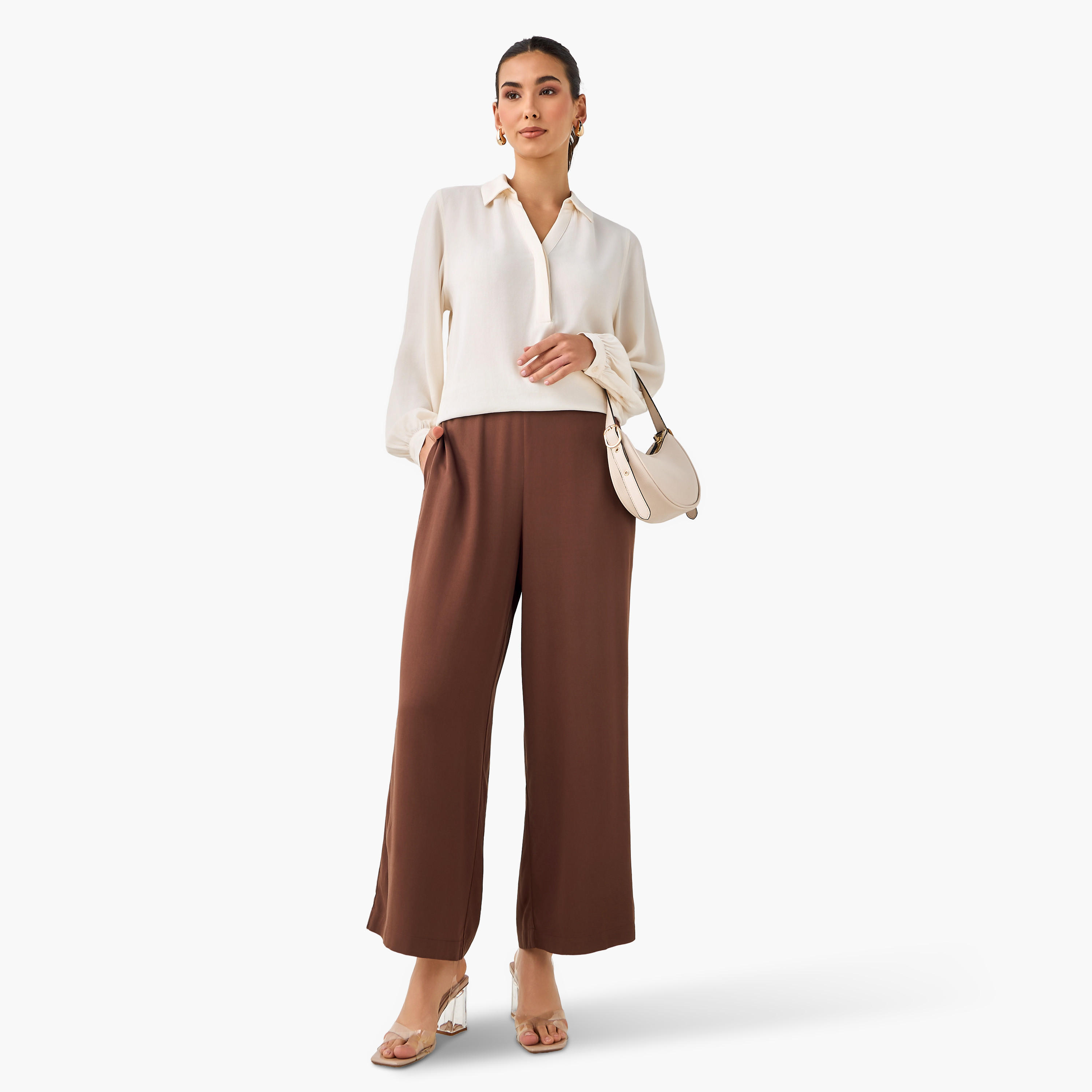 Relaxed Fit Flexi Waist Palazzo Pants-women-clothing-bottoms-trousers-image-2