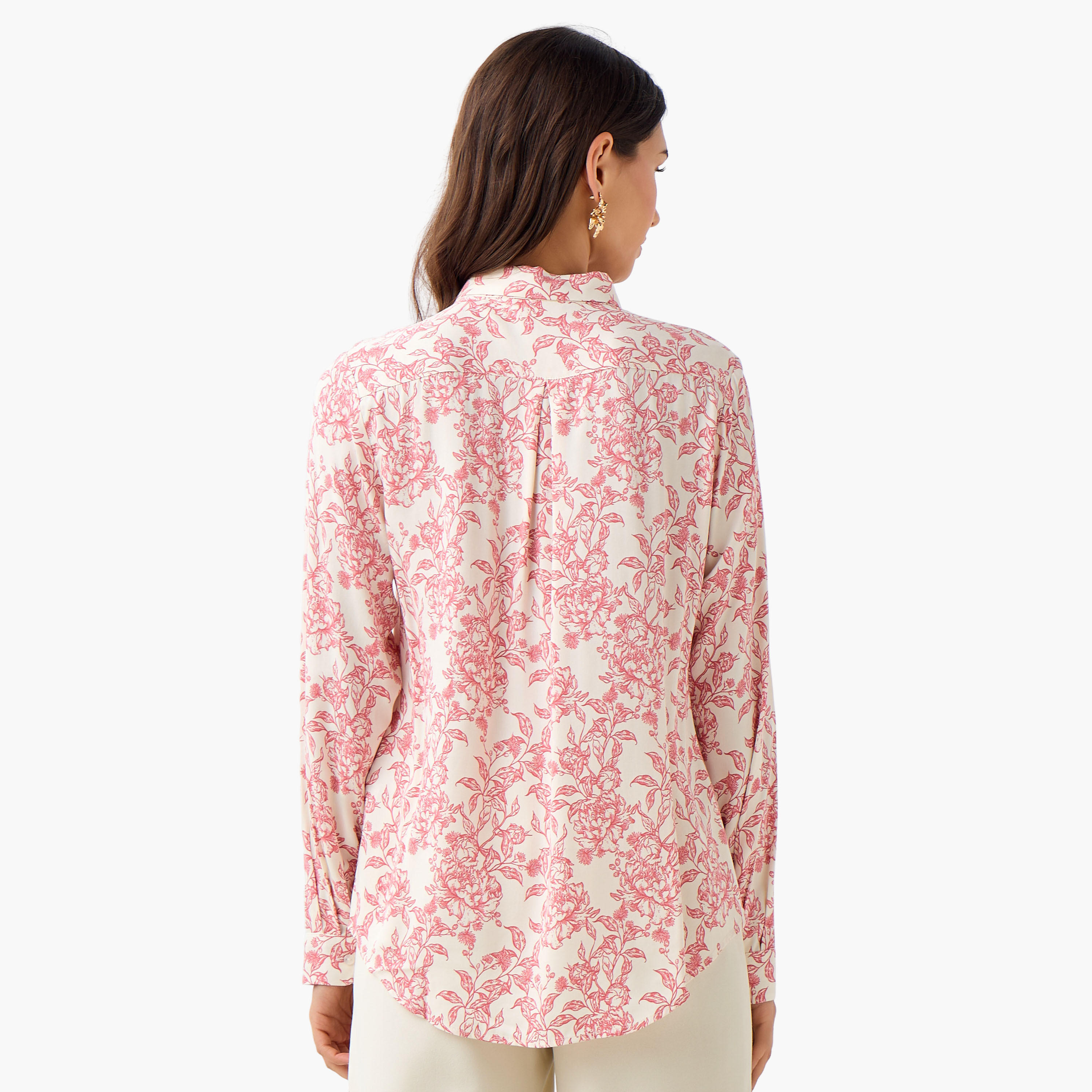 Regular Fit Viscose Shirt with Floral Print-women-clothing-shirtsandblouses-shirts-image-3