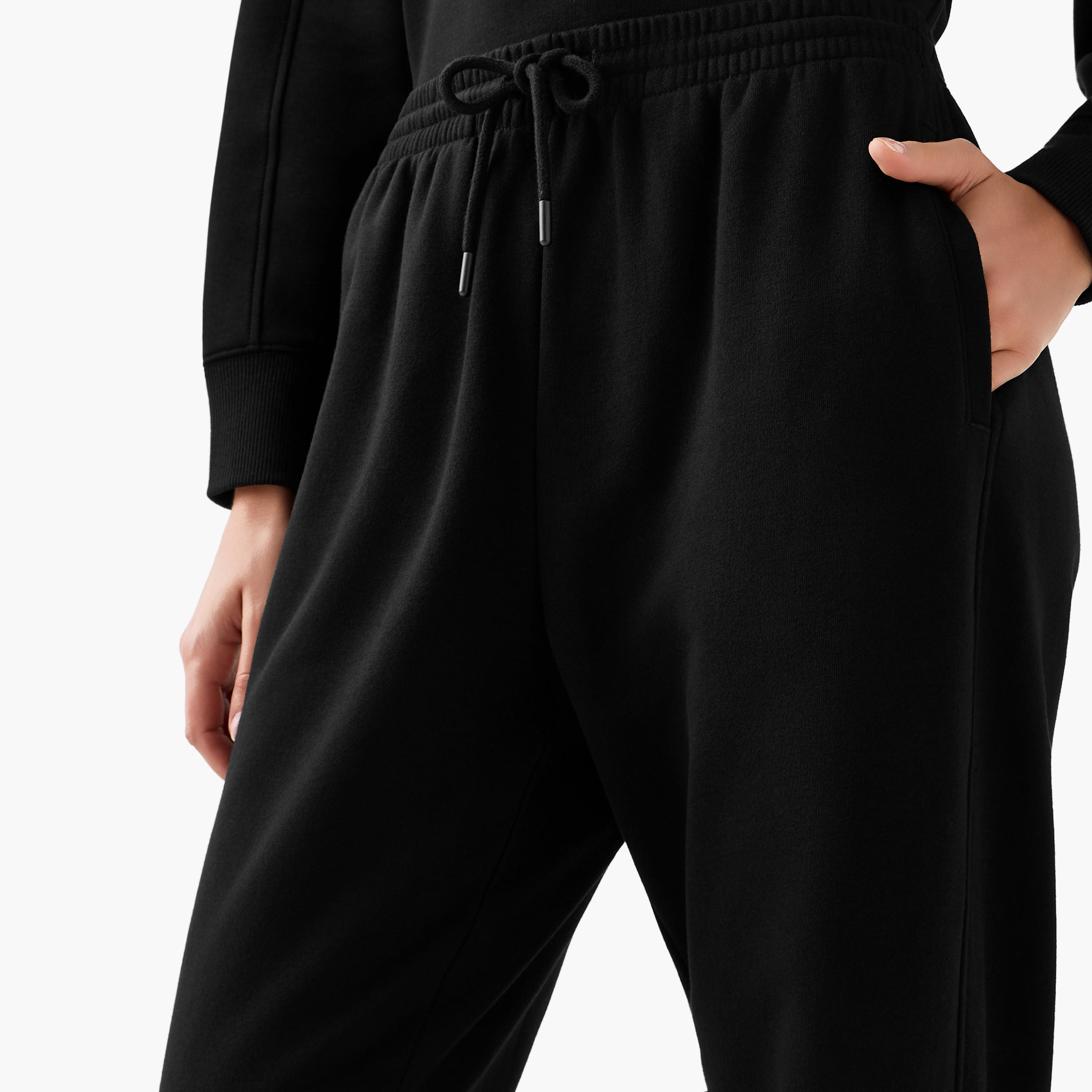 Regular Fit Flexi Waist Joggers Pockets-women-clothing-bottoms-joggers-image-4