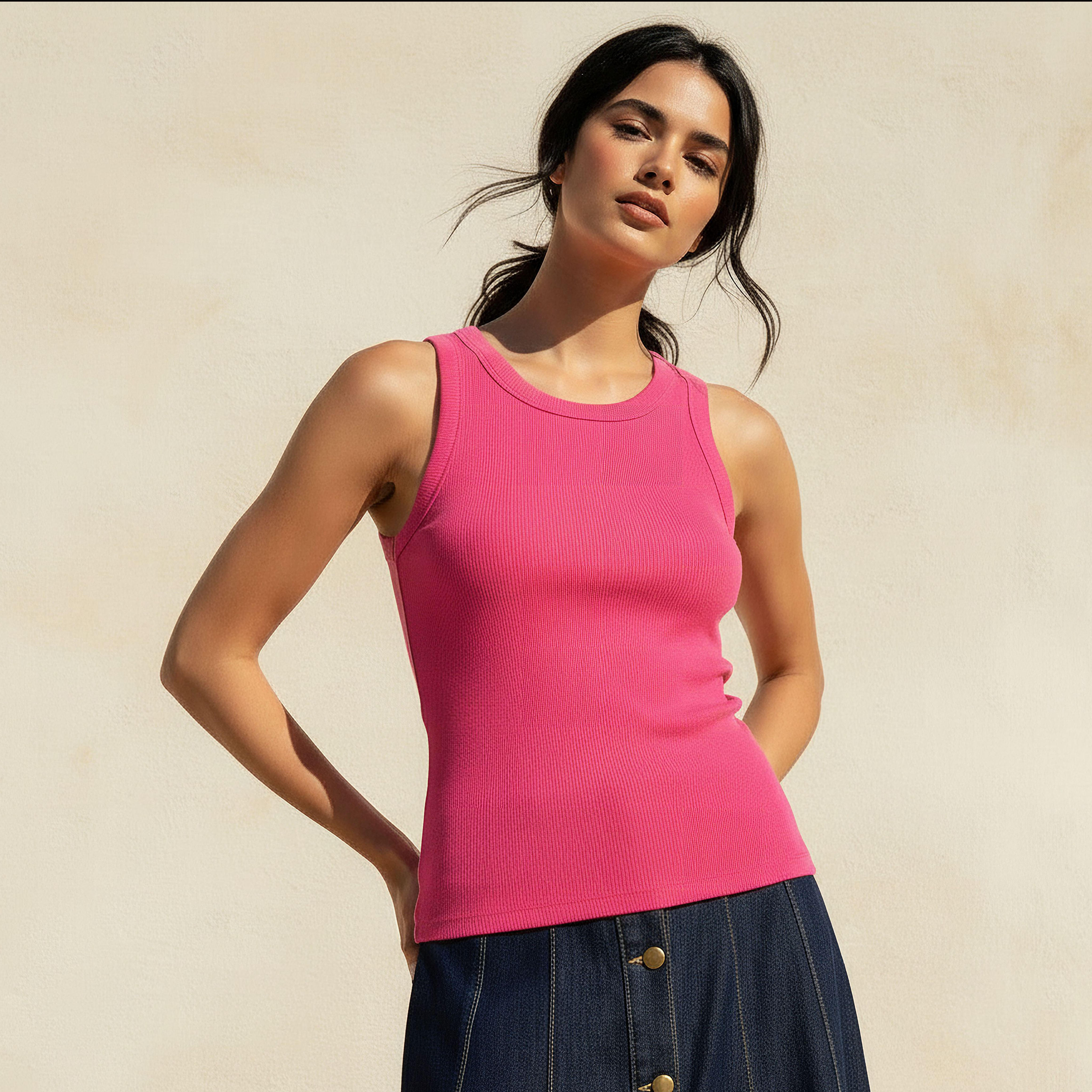 Ribbed Tank Top-women-clothing-tshirts-image-1