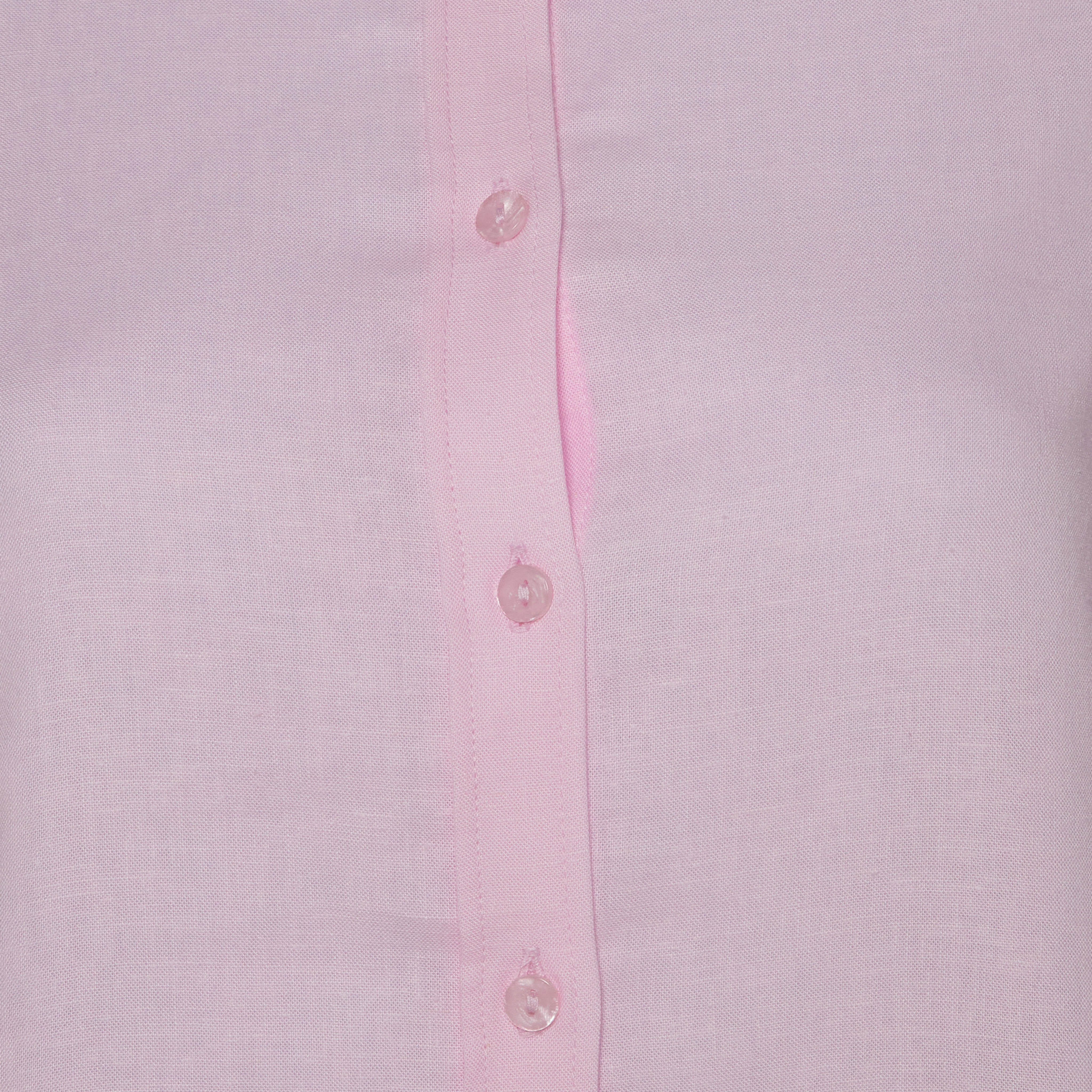 Linen Blend Shirt with Balloon Sleeves-women-clothing-shirtsandblouses-shirts-image-2