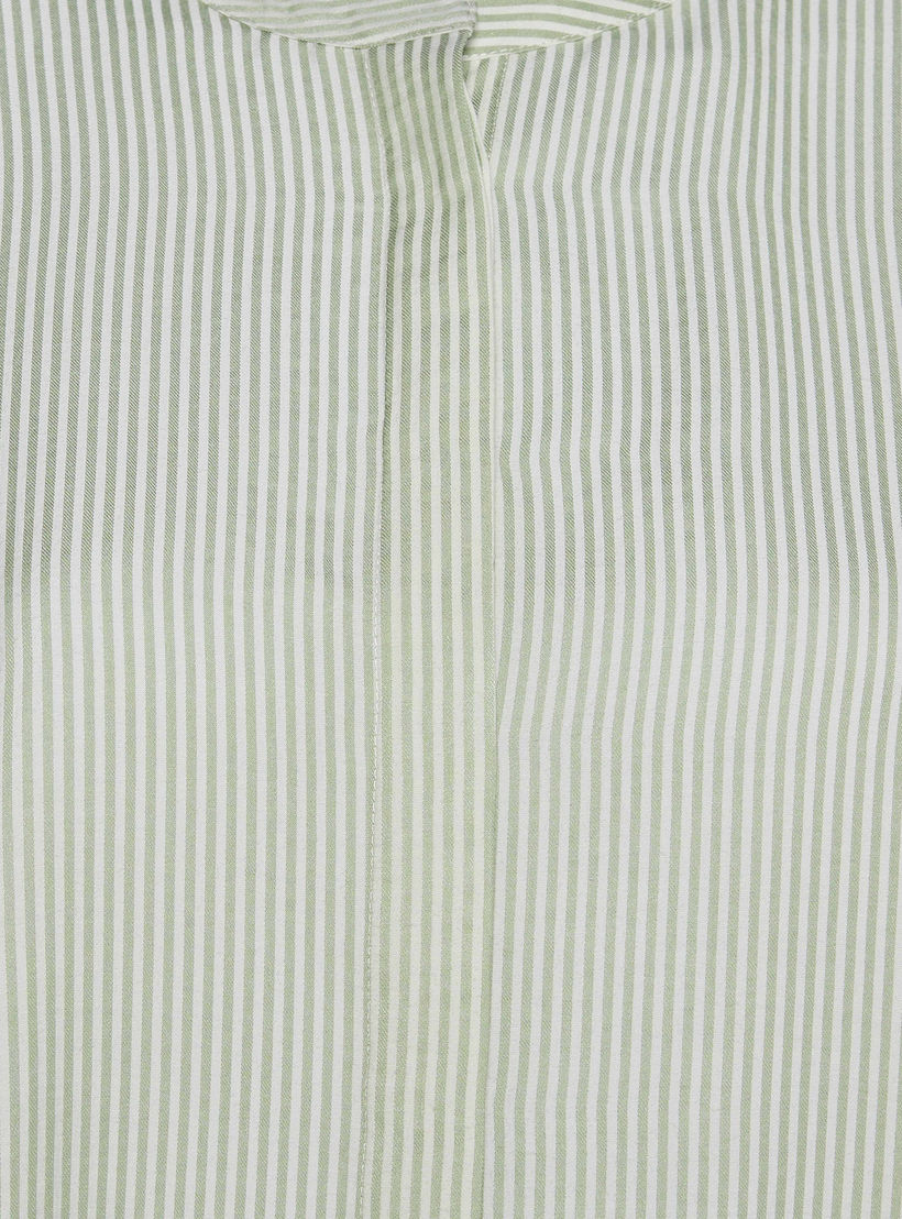 Mandarin Neck Shirt with Stripes-women-clothing-shirtsandblouses-shirts-image-2