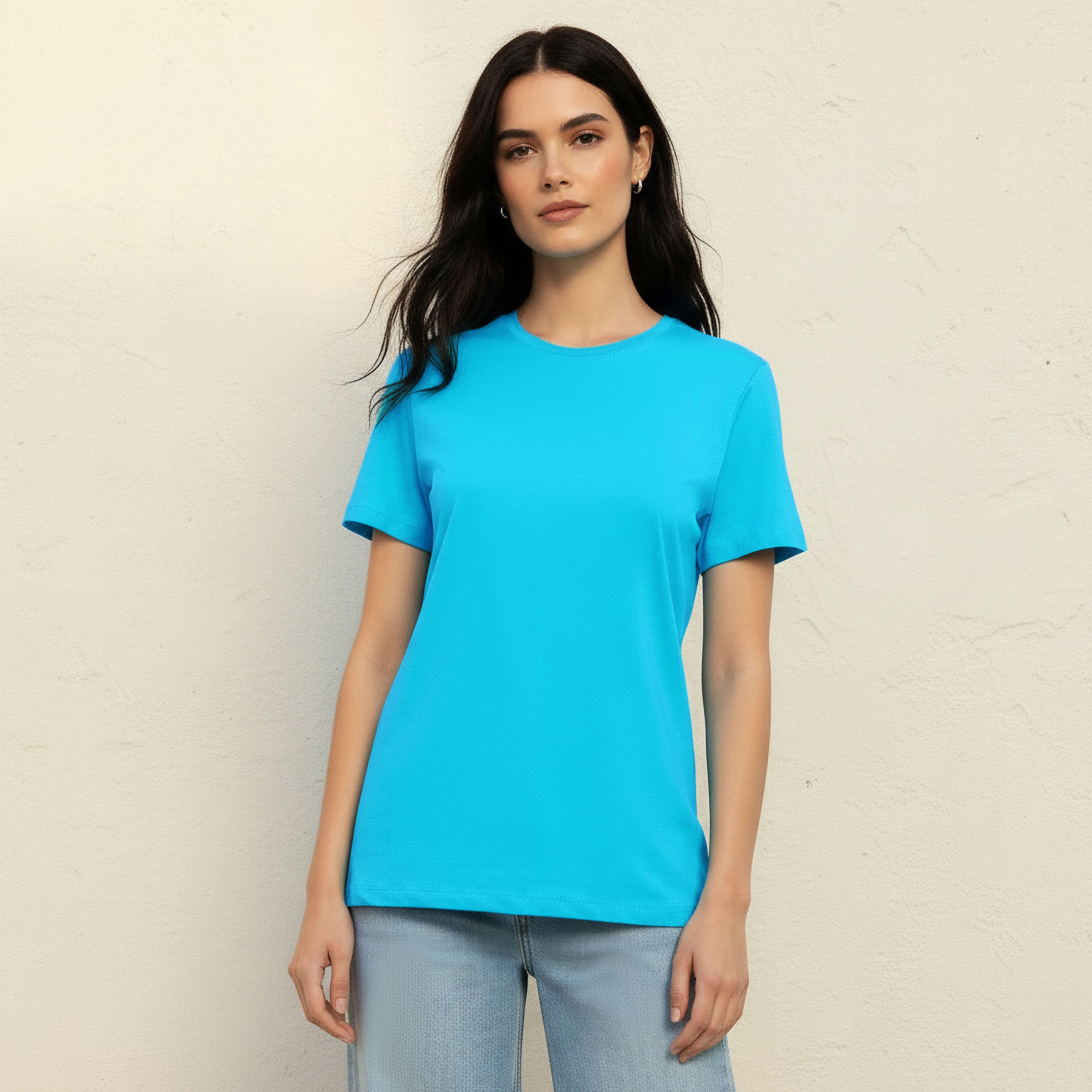 تيشيرت بقصة سليم-women-clothing-tshirts-image-4