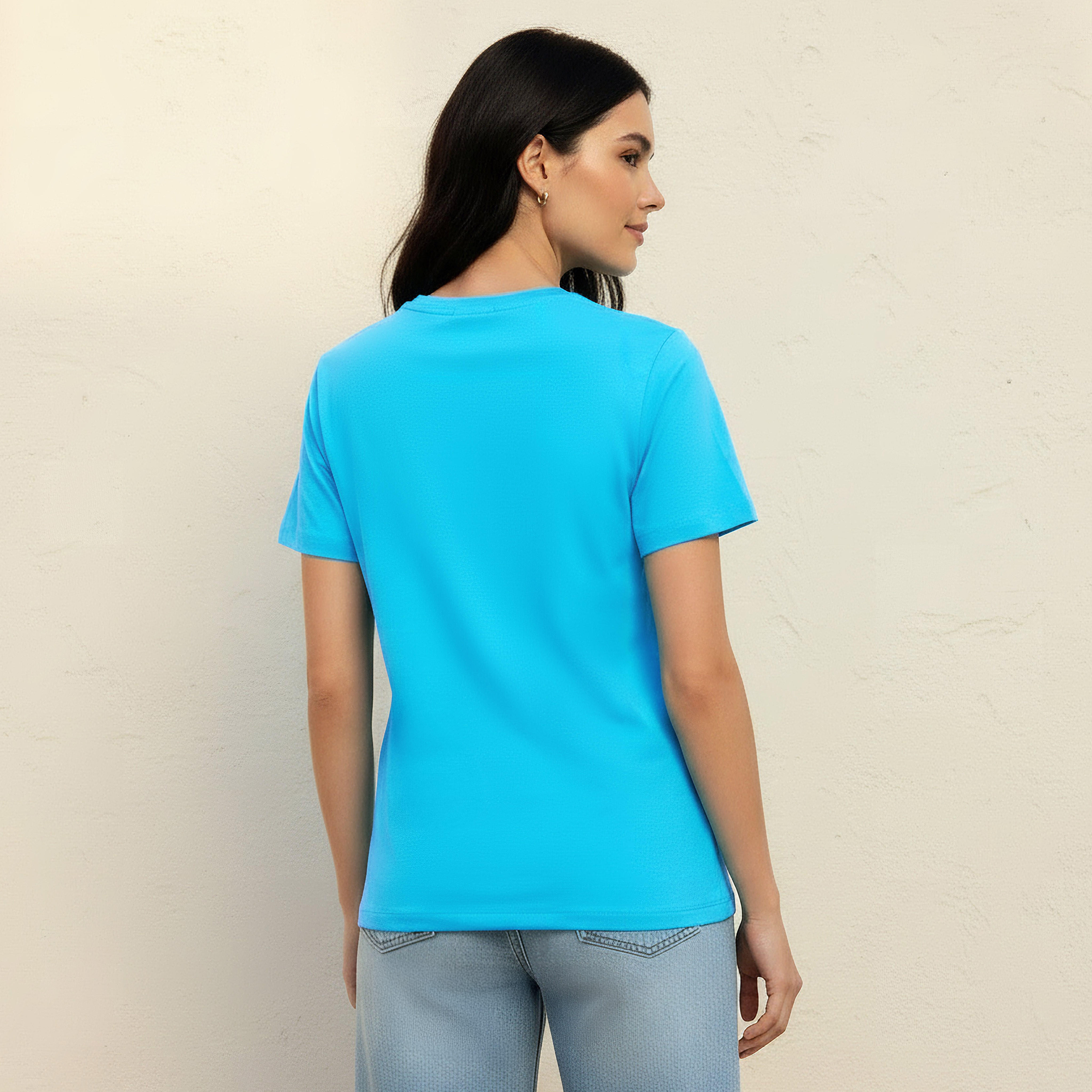 تيشيرت بقصة سليم-women-clothing-tshirts-image-1