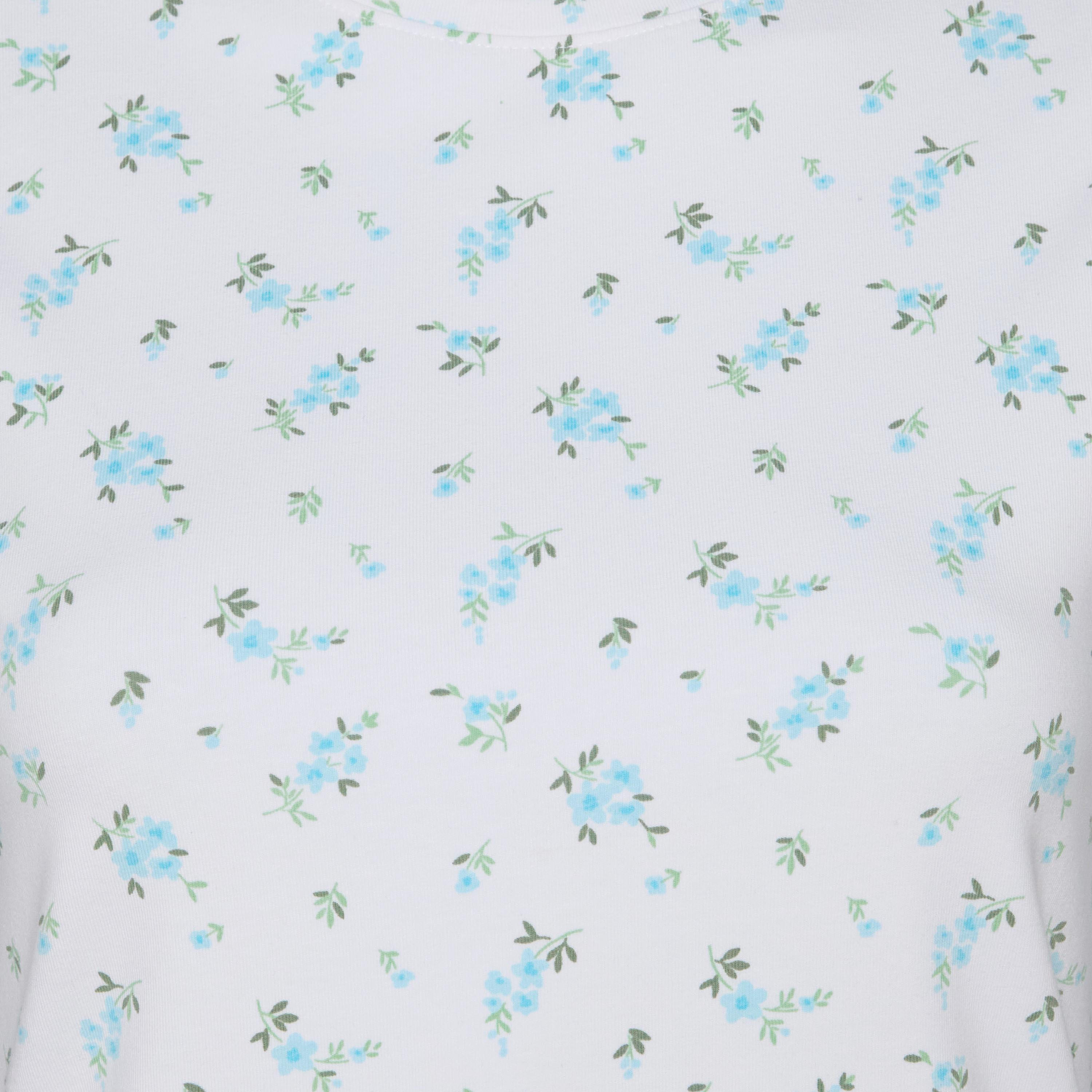 Slim Fit T-shirt with Floral Print-women-clothing-tshirts-image-2