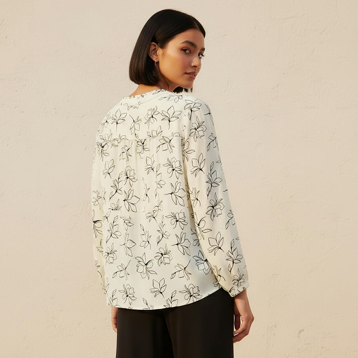 Viscose Top with Floral Print-women-clothing-shirtsandblouses-blouses-image-4