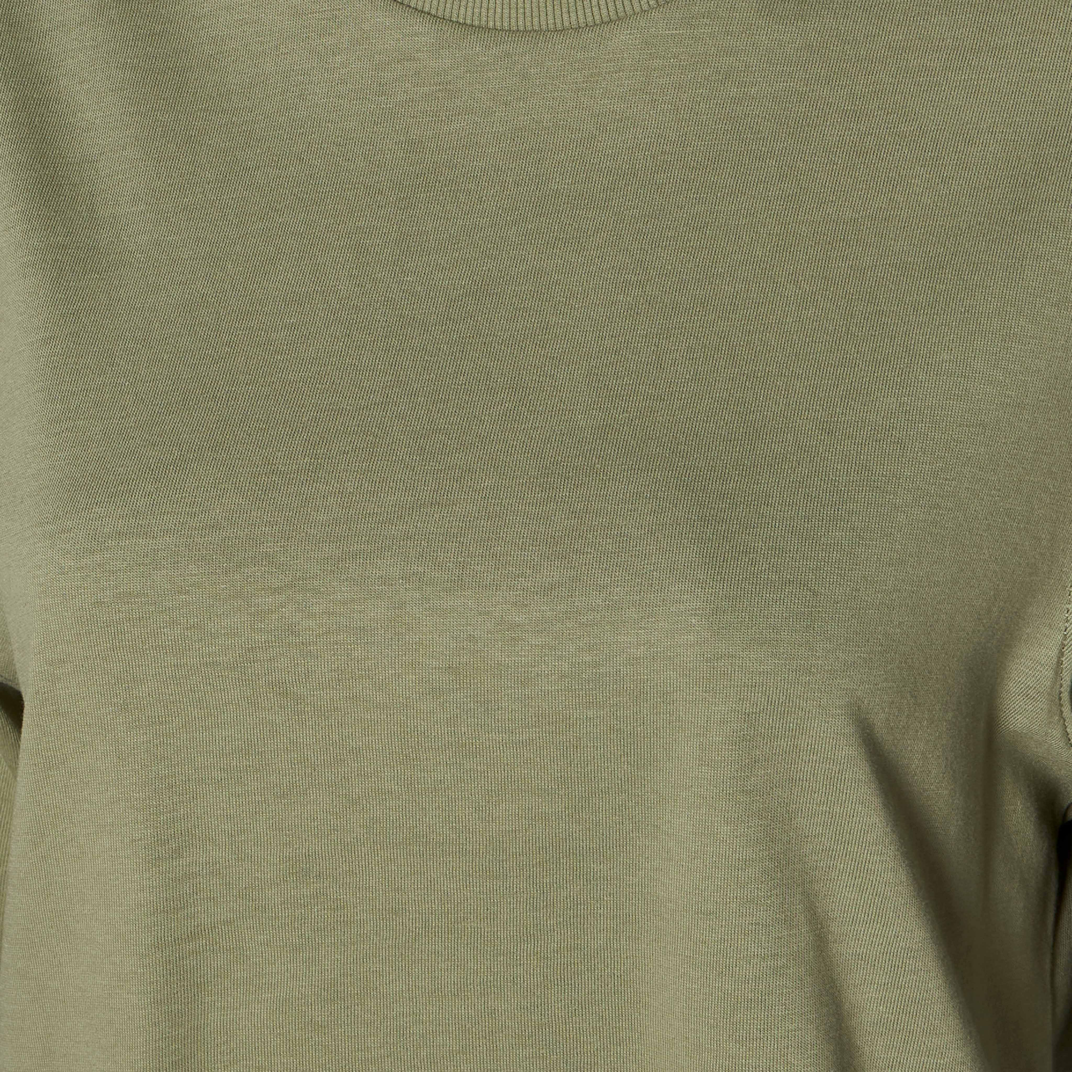 Relaxed Fit Cotton T-shirt with Crew Neck-women-clothing-tshirts-image-2