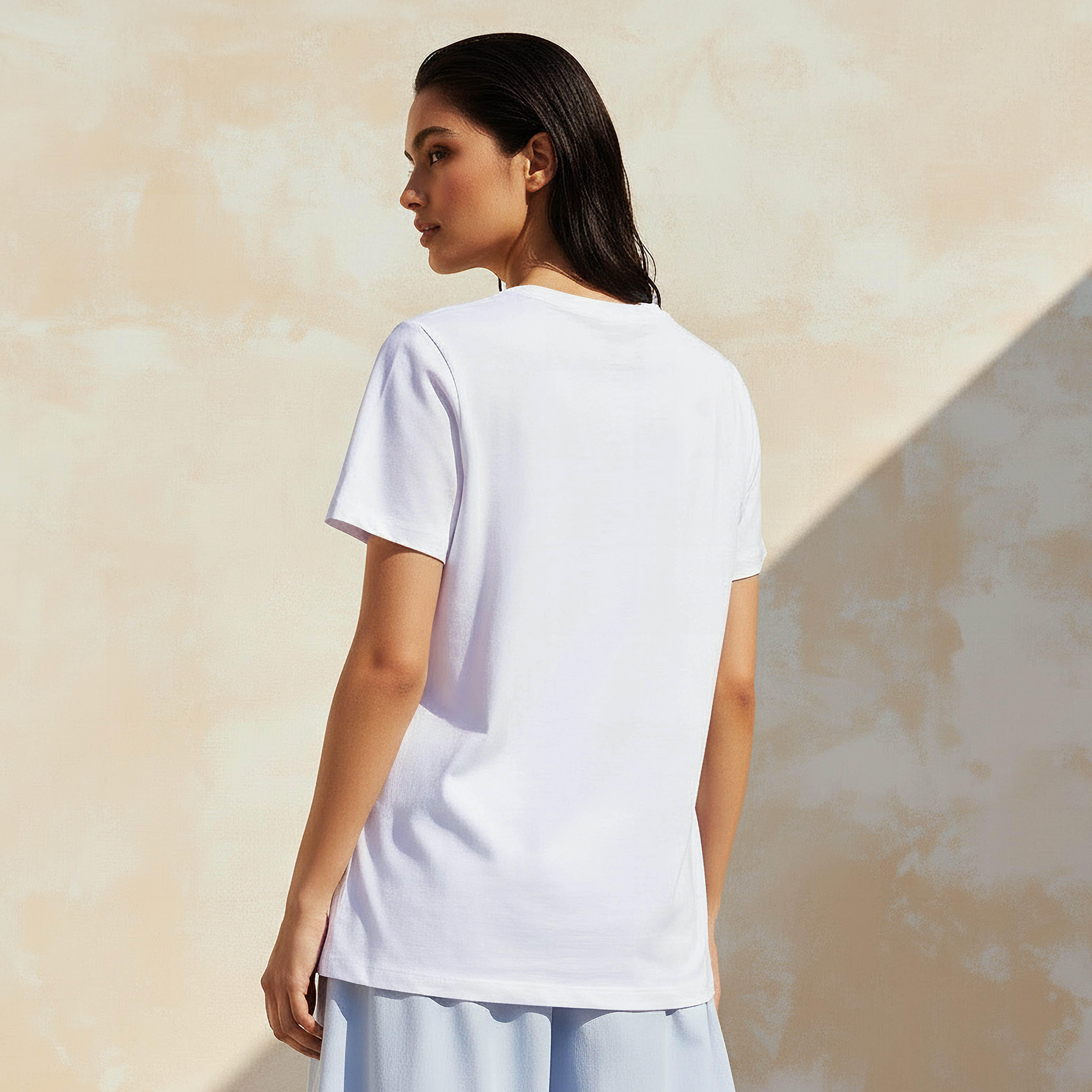 Cotton T-shirt with Landscape Print-PROMO_SP_KW_2FOR3_020226-image-4