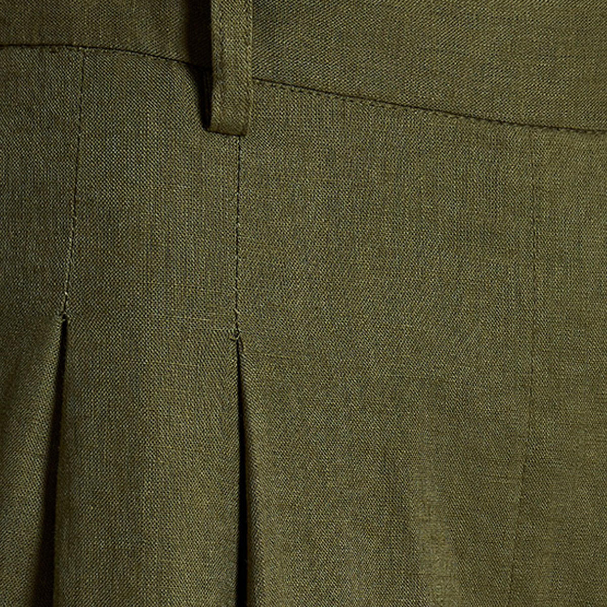 Flexi Waist Linen Blend Wide Leg Trousers-women-clothing-bottoms-trousers-image-2
