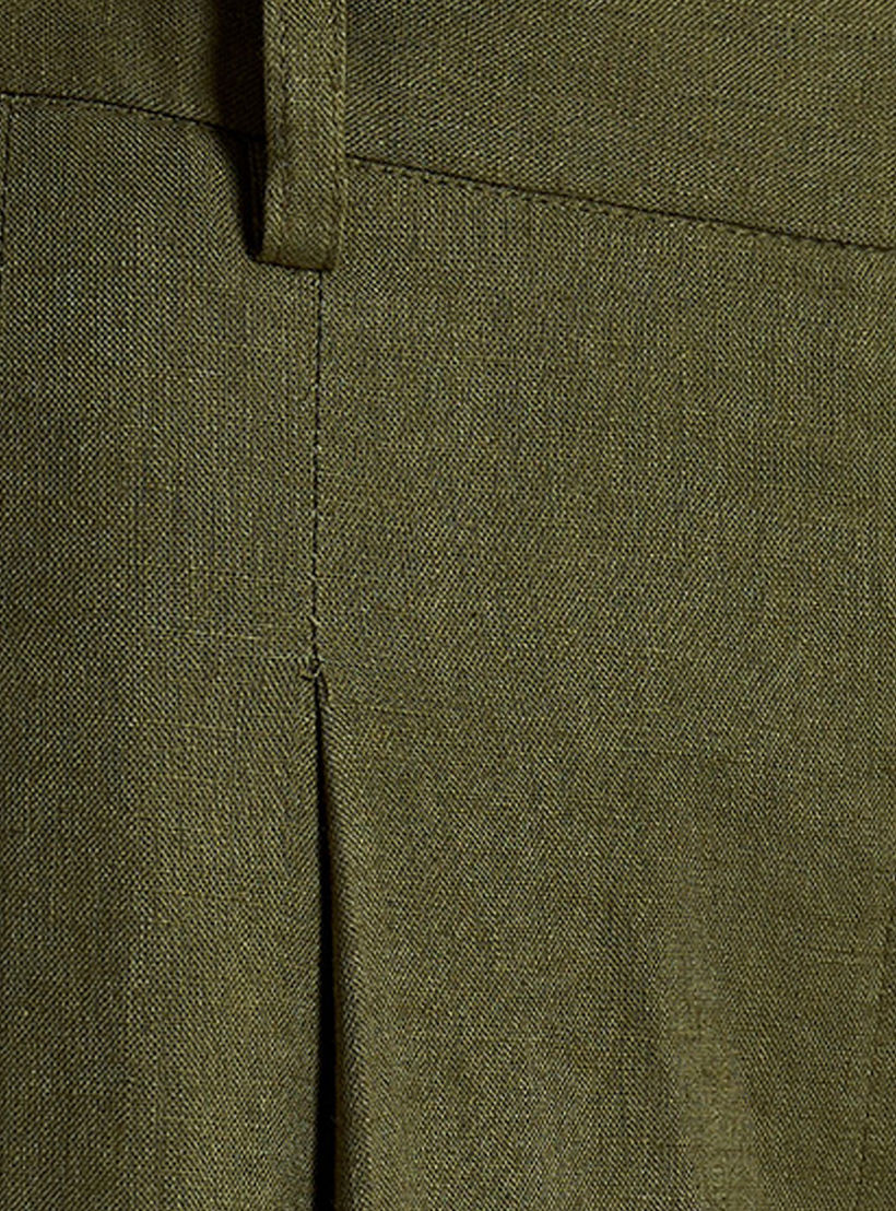 Flexi Waist Linen Blend Wide Leg Trousers-women-clothing-bottoms-trousers-image-2