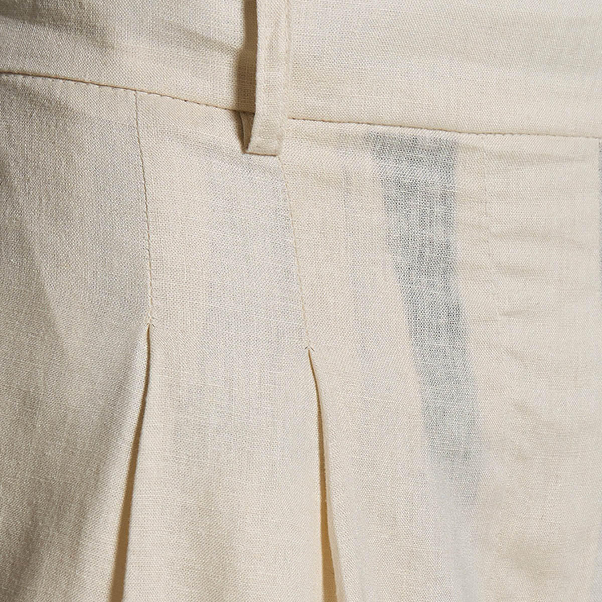 Flexi Waist Linen Blend Wide Leg Trousers-women-clothing-bottoms-trousers-image-2
