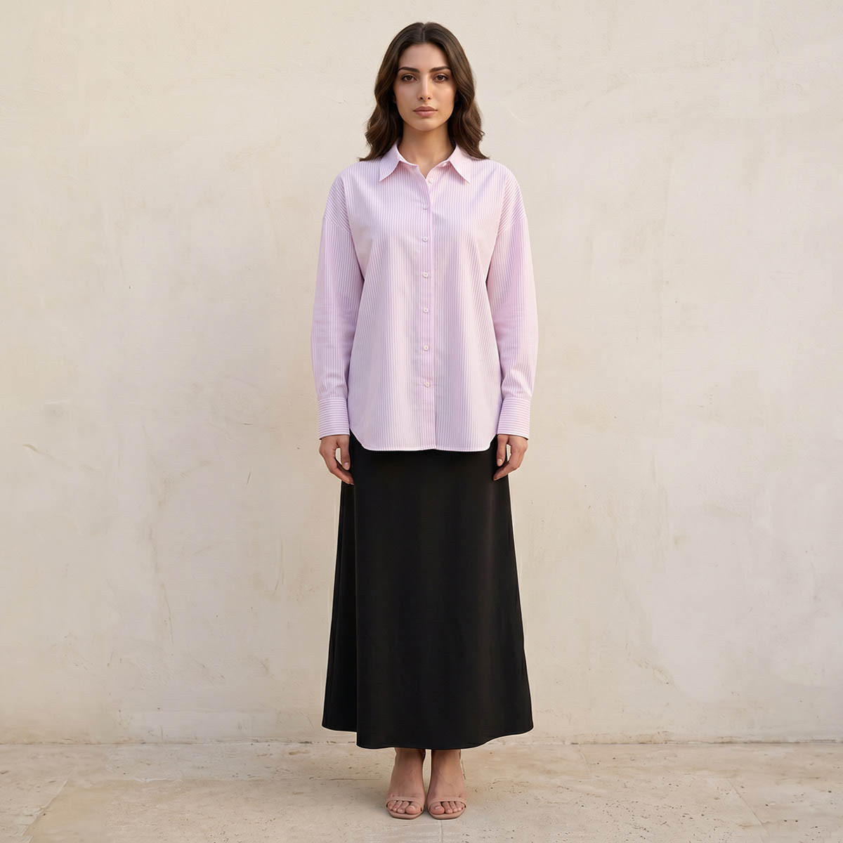 قميص أكسفورد مقلم من أساسيات سبلاش-women-clothing-shirtsandblouses-shirts-image-3