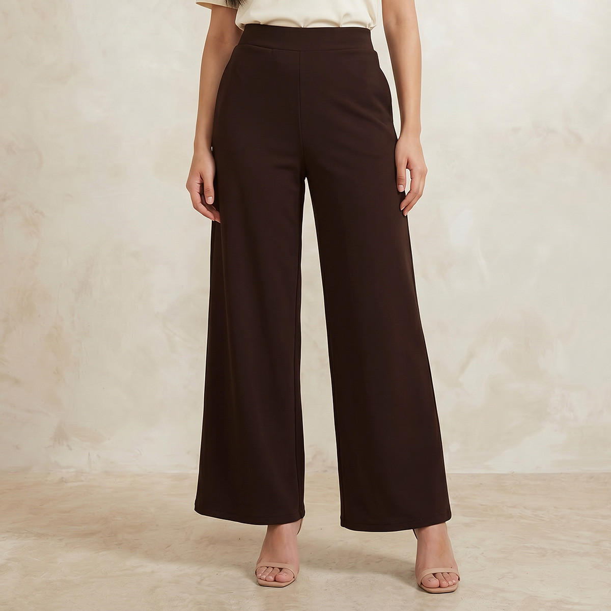 Wide Leg Ponte Pants-women-clothing-trousers-image-1