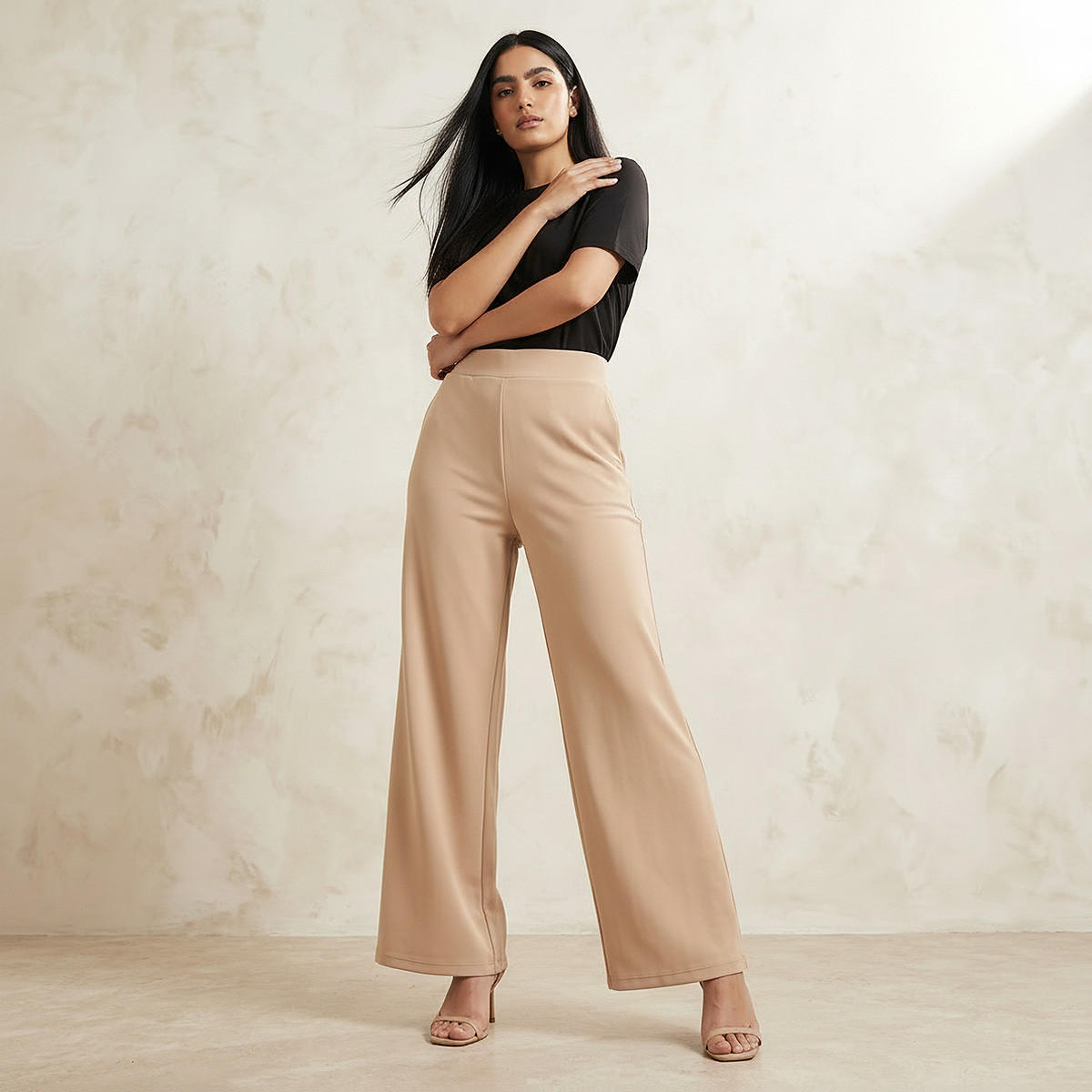 Wide Leg Ponte Pants-women-clothing-trousers-image-3