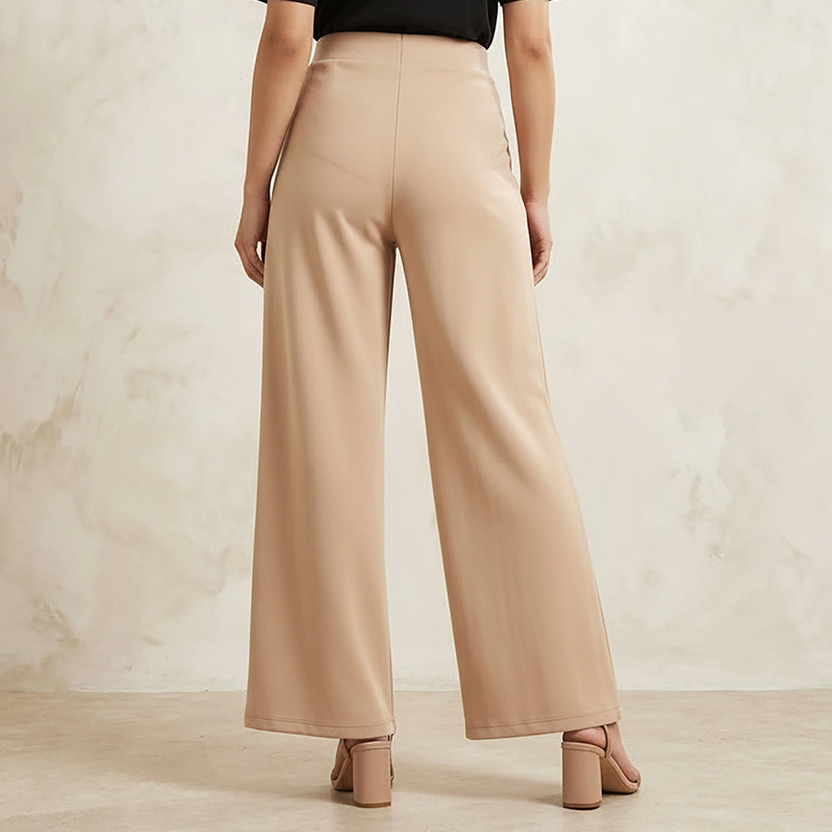Wide Leg Ponte Pants-women-clothing-trousers-image-4