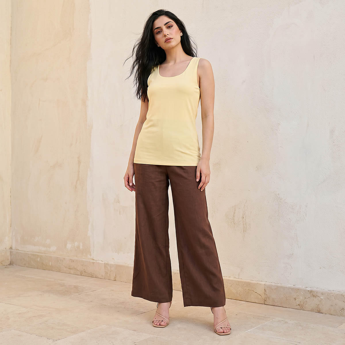 بلوزة تانك بحمالات عريضة للنساء-women-clothing-tshirts-image-3