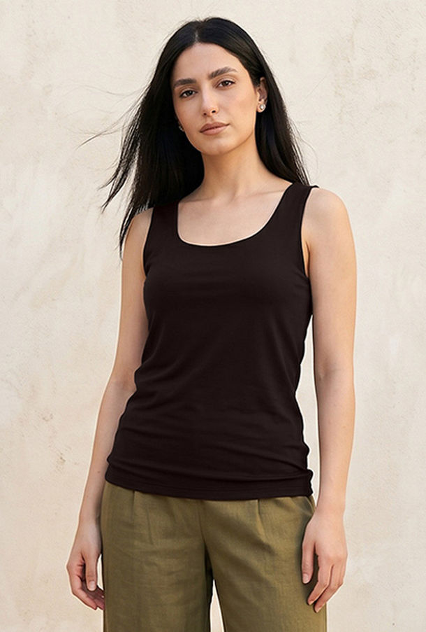 Women Tank Top with Wide Strap-women-image-1