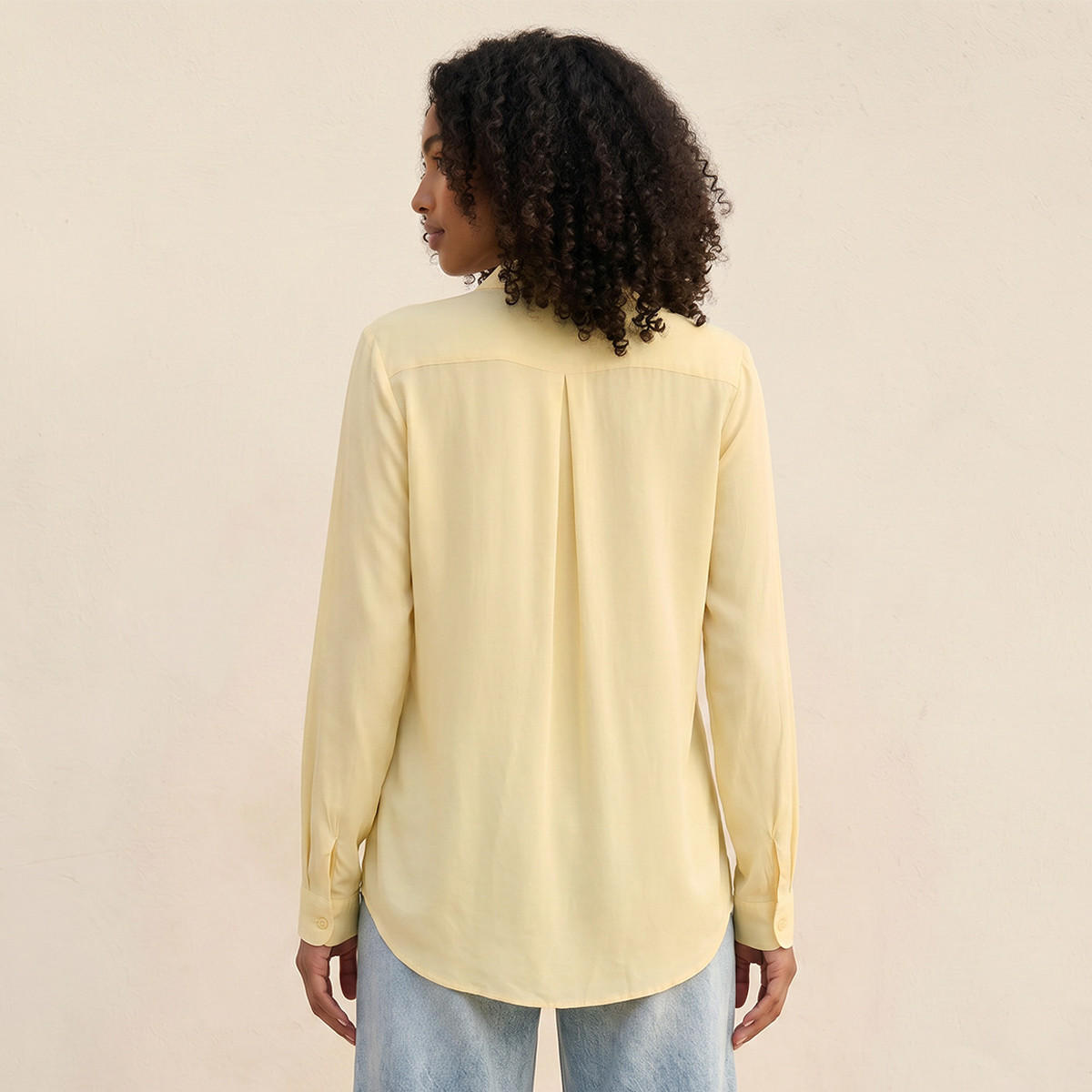 قميص فيسكوز بحواف غير متساوية من سبلاش-women-clothing-shirtsandblouses-shirts-image-4