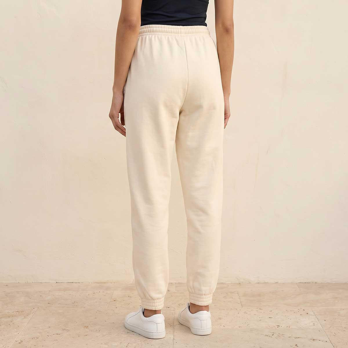 Splash Basic Regular Fit Flexi Waist Joggers-women-clothing-bottoms-joggers-image-4