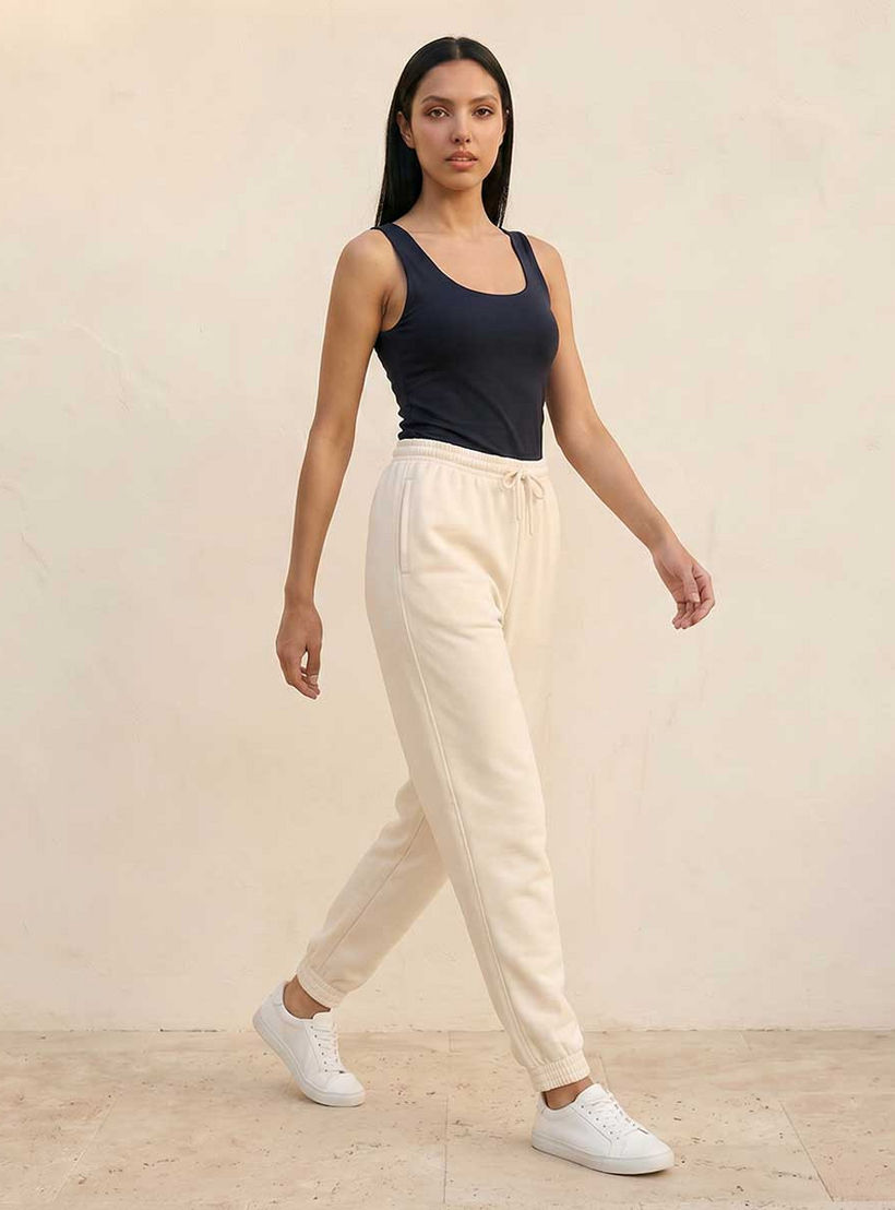 Splash Basic Regular Fit Flexi Waist Joggers-women-clothing-bottoms-joggers-image-5