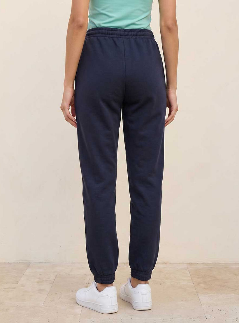 Splash Basic Regular Fit Flexi Waist Joggers-women-clothing-bottoms-joggers-image-4