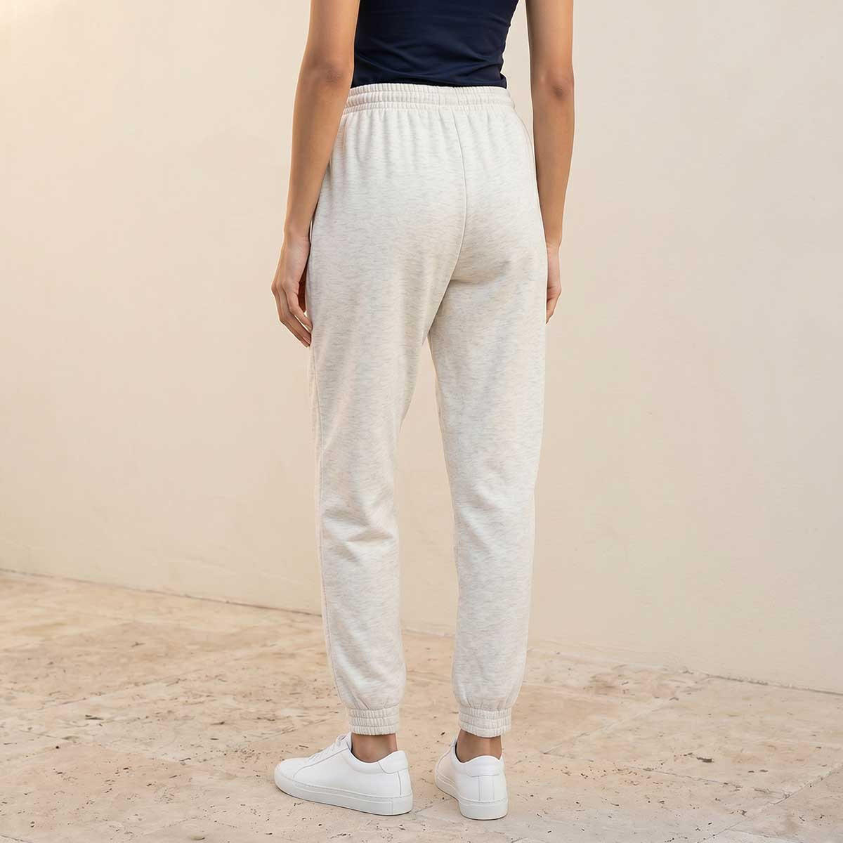 بنطلون جوجر بقصة عادية وخصر مرن من سبلاش بيسك-women-clothing-bottoms-joggers-image-4