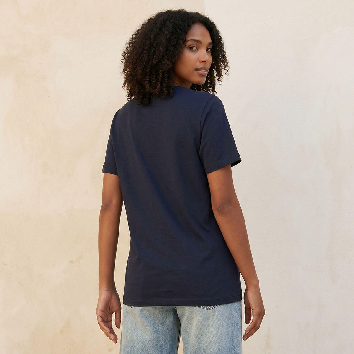 تيشيرت قطن بطبعات من أساسيات سبلاش-women-clothing-tshirts-image-4