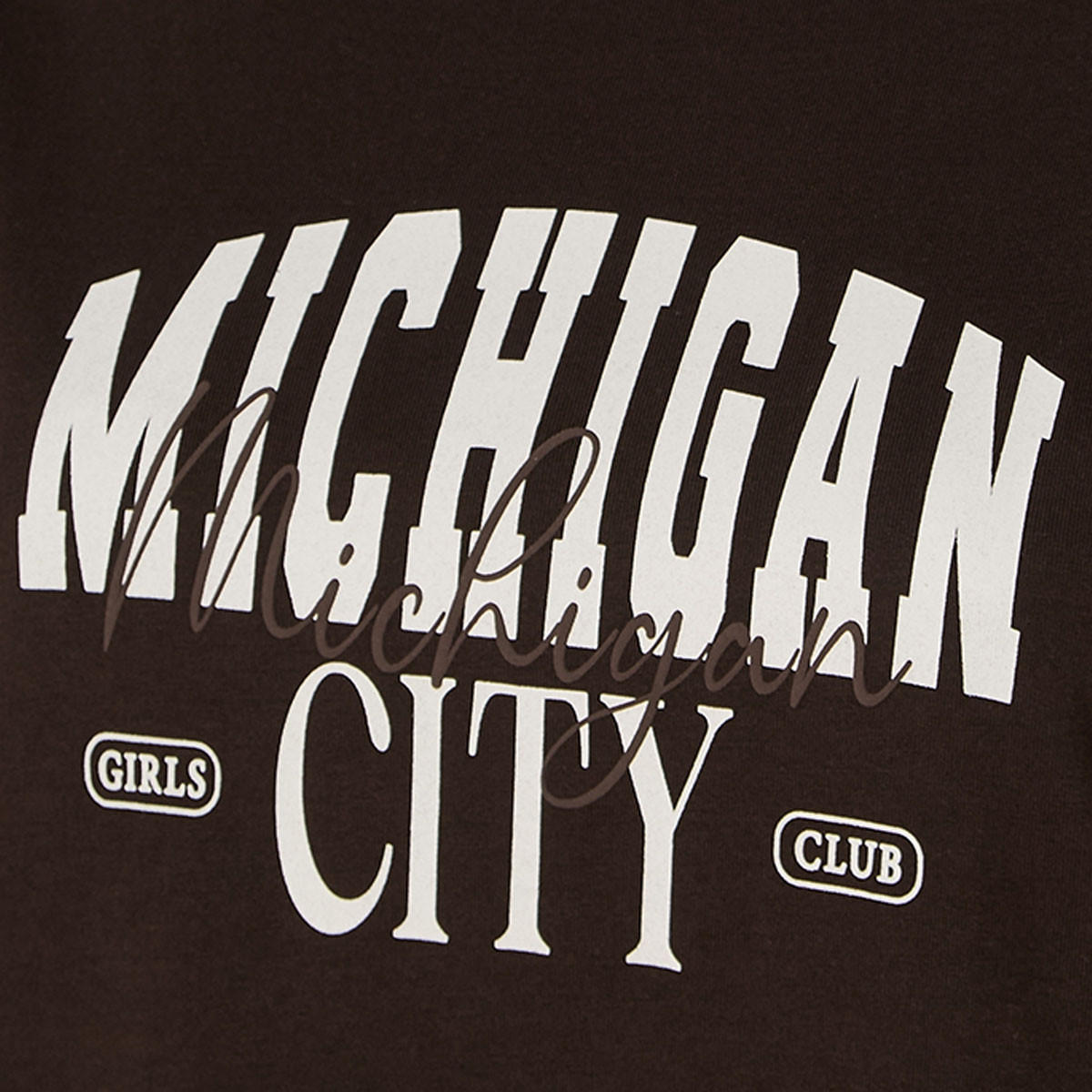 Splash Basic Cotton T-shirt with Michigan City Print-women-clothing-tshirts-image-2