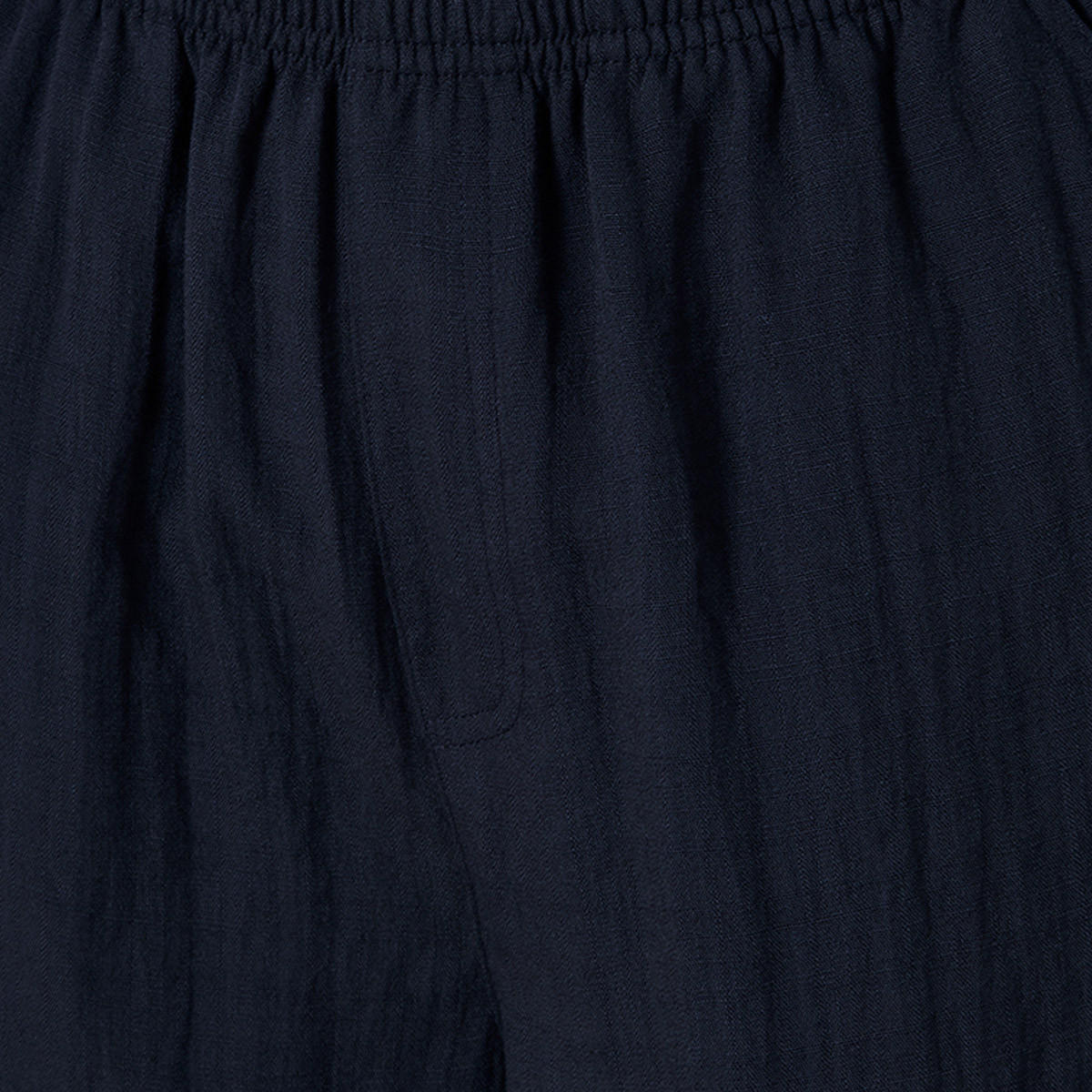 Splash Basic Flexi Waist Textured Slub Trousers-women-clothing-trousers-image-2