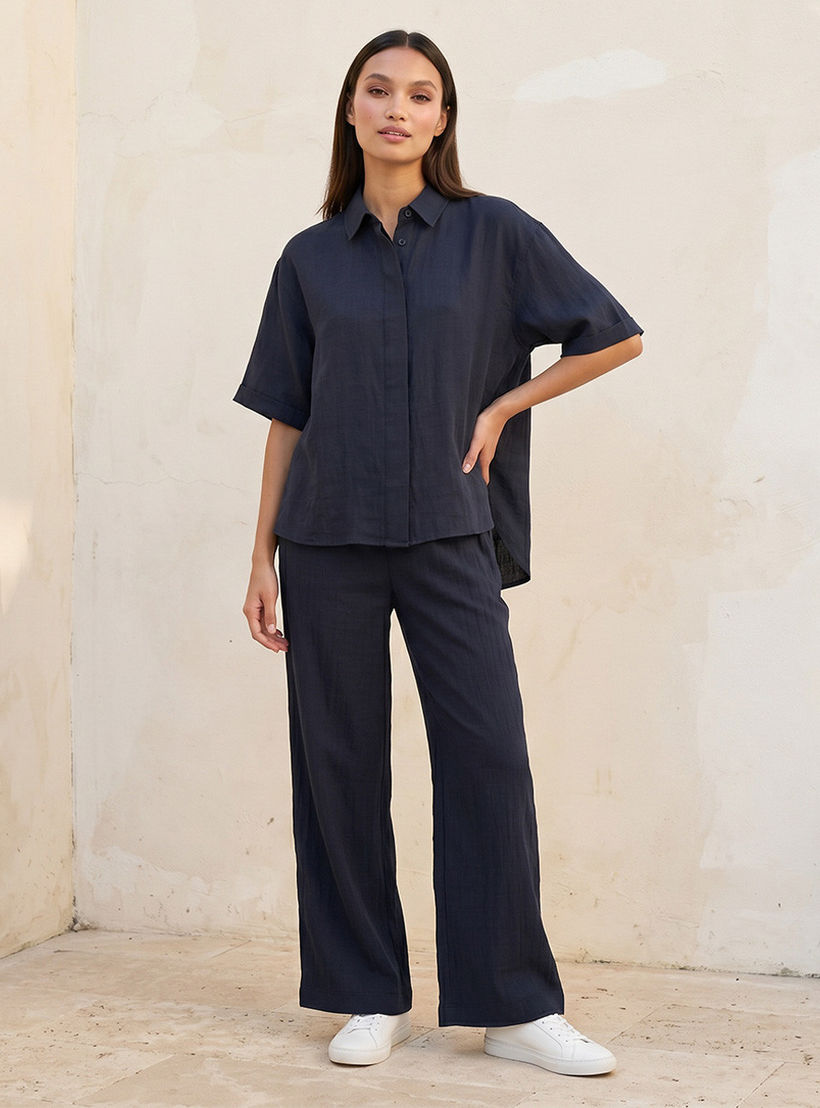 قميص بفتحة أزرار مخفية من سبلاش بيزك-women-clothing-shirtsandblouses-shirts-image-3