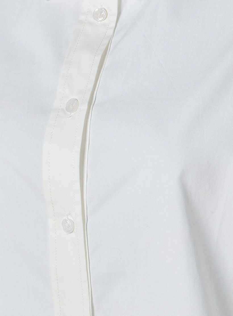 Splash Basic Oversized Shirt with High Low Hem-women-clothing-shirtsandblouses-shirts-image-2
