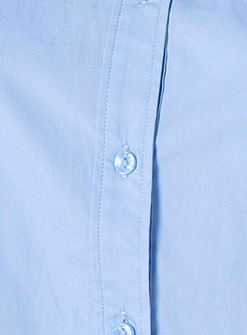 Splash Basic Oversized Shirt with High Low Hem-women-clothing-shirtsandblouses-shirts-image-2