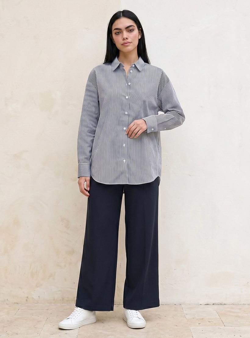 قميص مقلم من سبلاش بيسك-women-clothing-shirtsandblouses-shirts-image-3