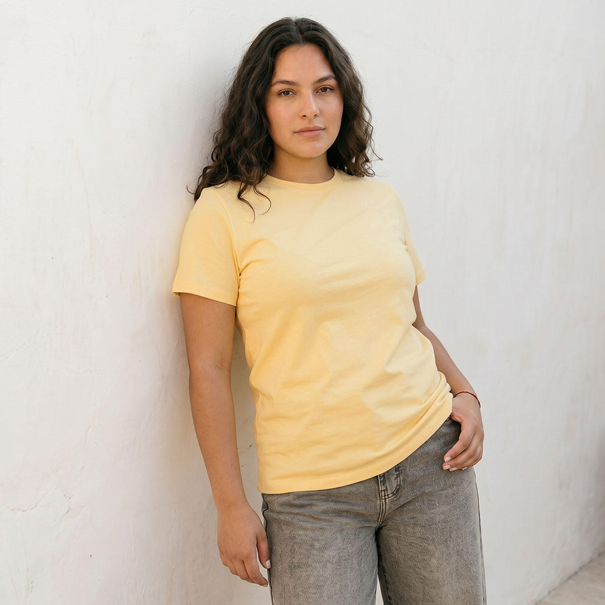تيشيرت بقصة سليم من سبلاش بيسك-women-clothing-tshirts-image-2