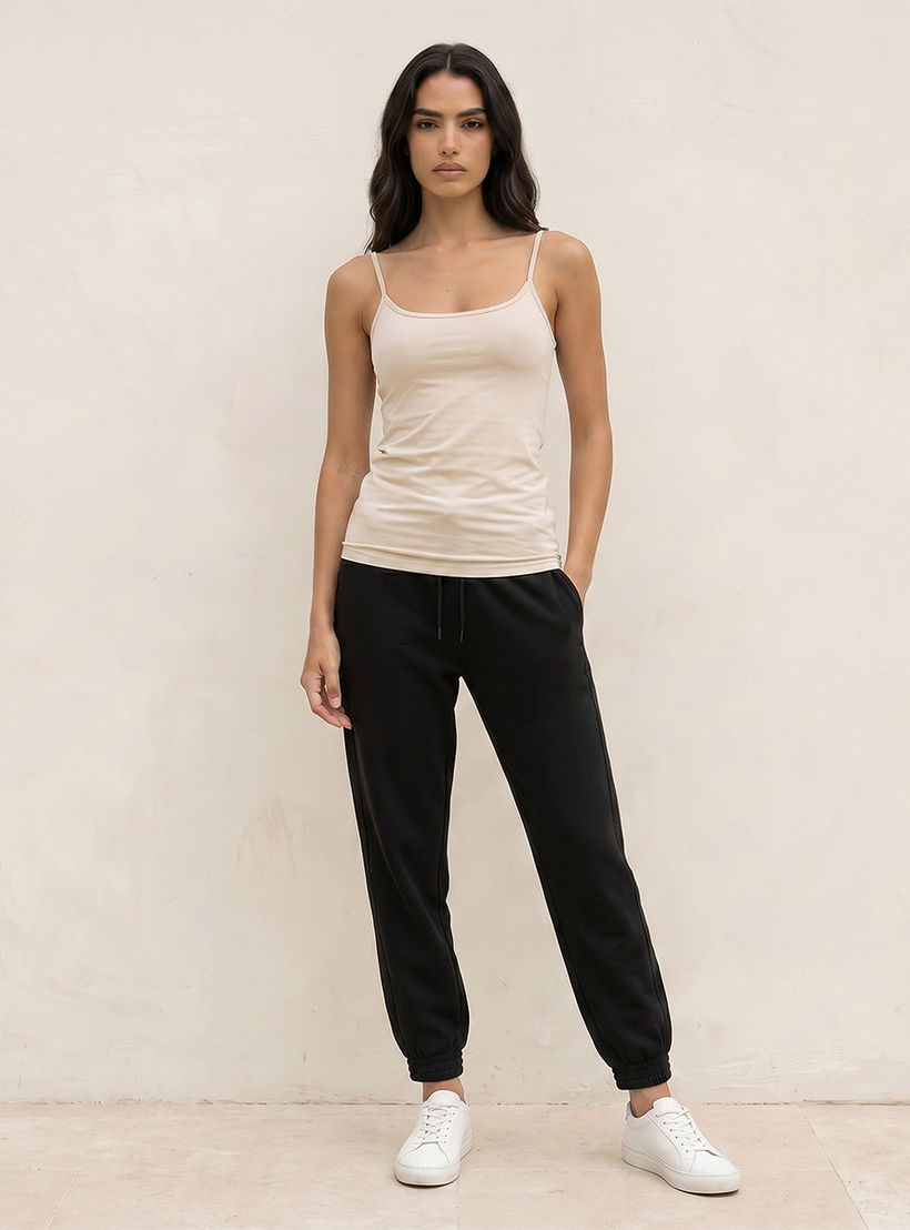 قميص داخلي بقصة عادية وحمالات رفيعة من سبلاش بيسك-women-clothing-tshirts-image-3