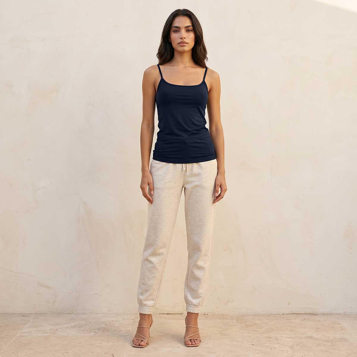 قميص داخلي بقصة عادية وحمالات رفيعة من سبلاش بيسك-women-clothing-tshirts-image-3