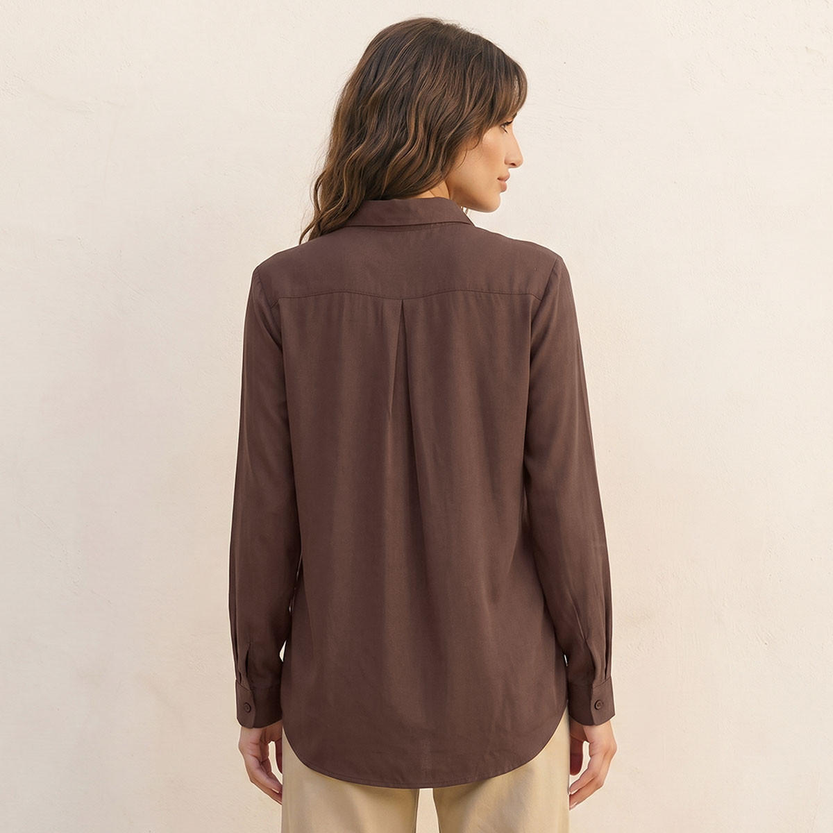 قميص فيسكوز أنيق بكسرة خلفية من سبلاش-women-clothing-shirtsandblouses-shirts-image-4