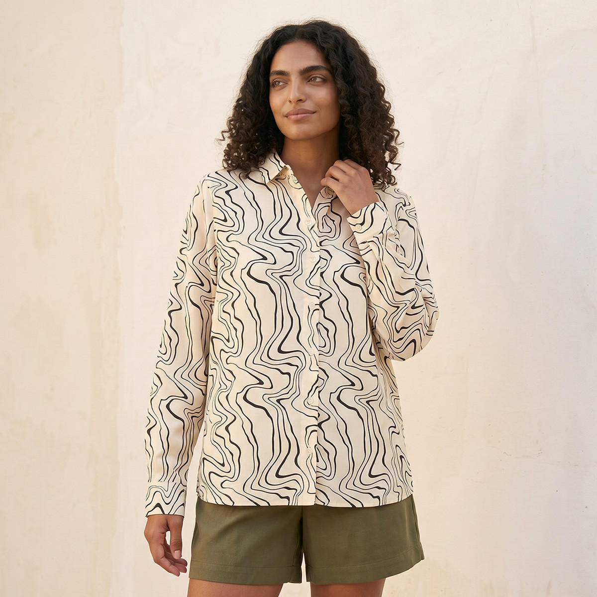Splash Basic Viscose Printed Shirt-women-clothing-shirtsandblouses-shirts-image-5