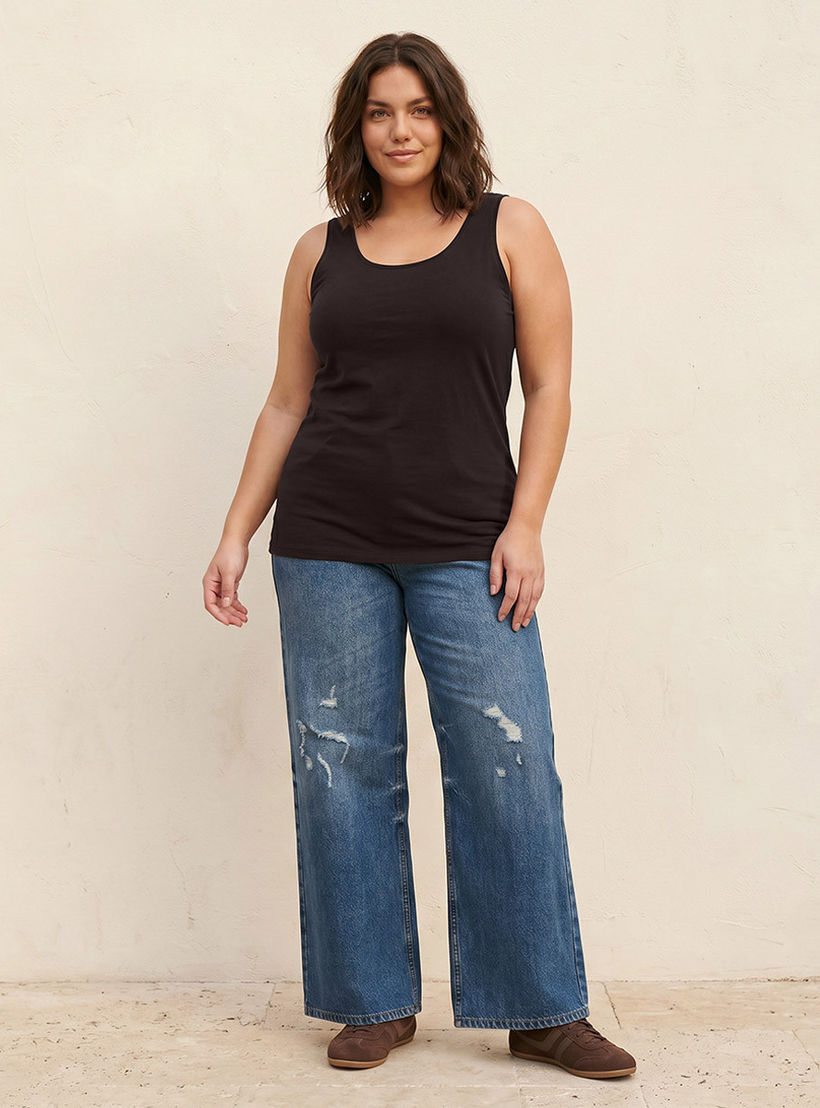 Splash Basic Tank Top with Scoop Neck-women-clothing-tshirts-image-3