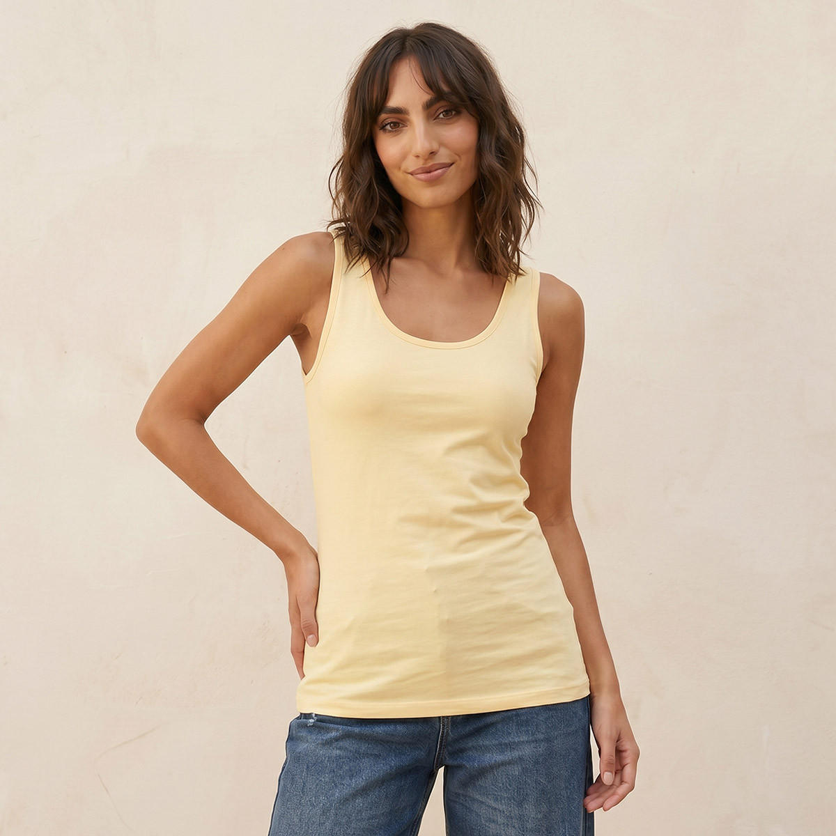 Splash Basic Tank Top with Scoop Neck-women-clothing-tshirts-image-1