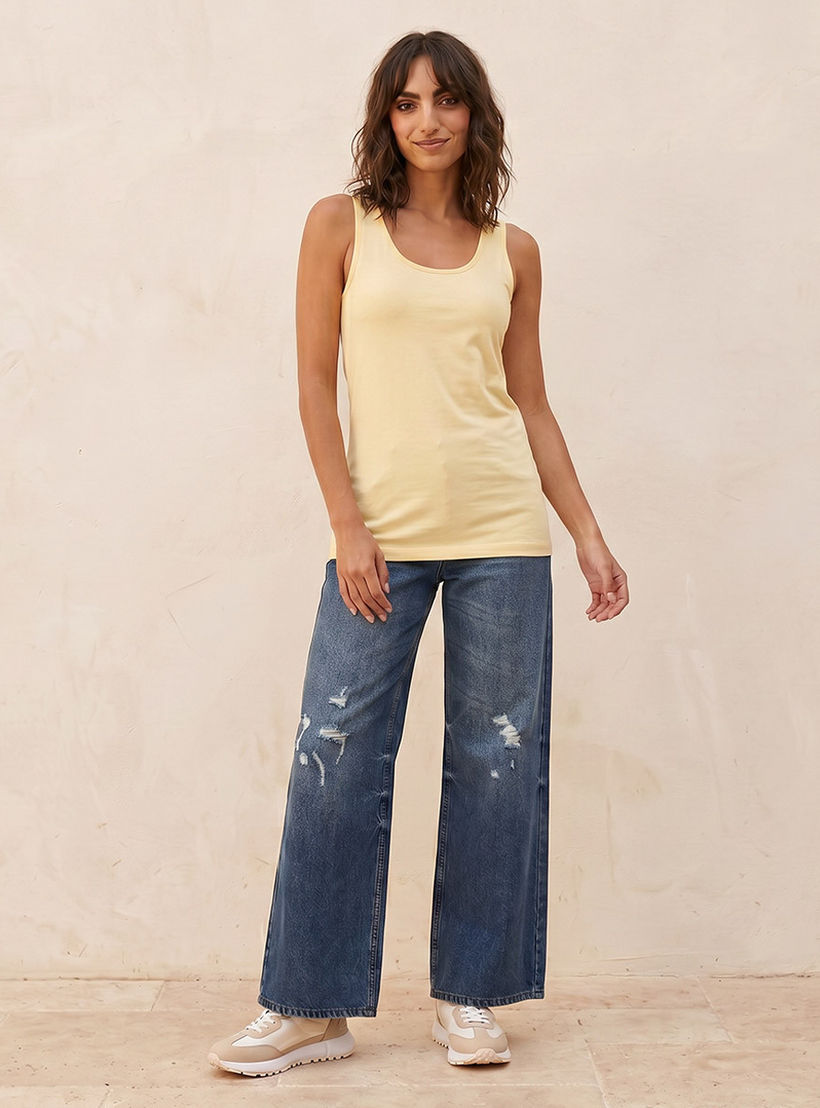 Splash Basic Tank Top with Scoop Neck-women-clothing-tshirts-image-3